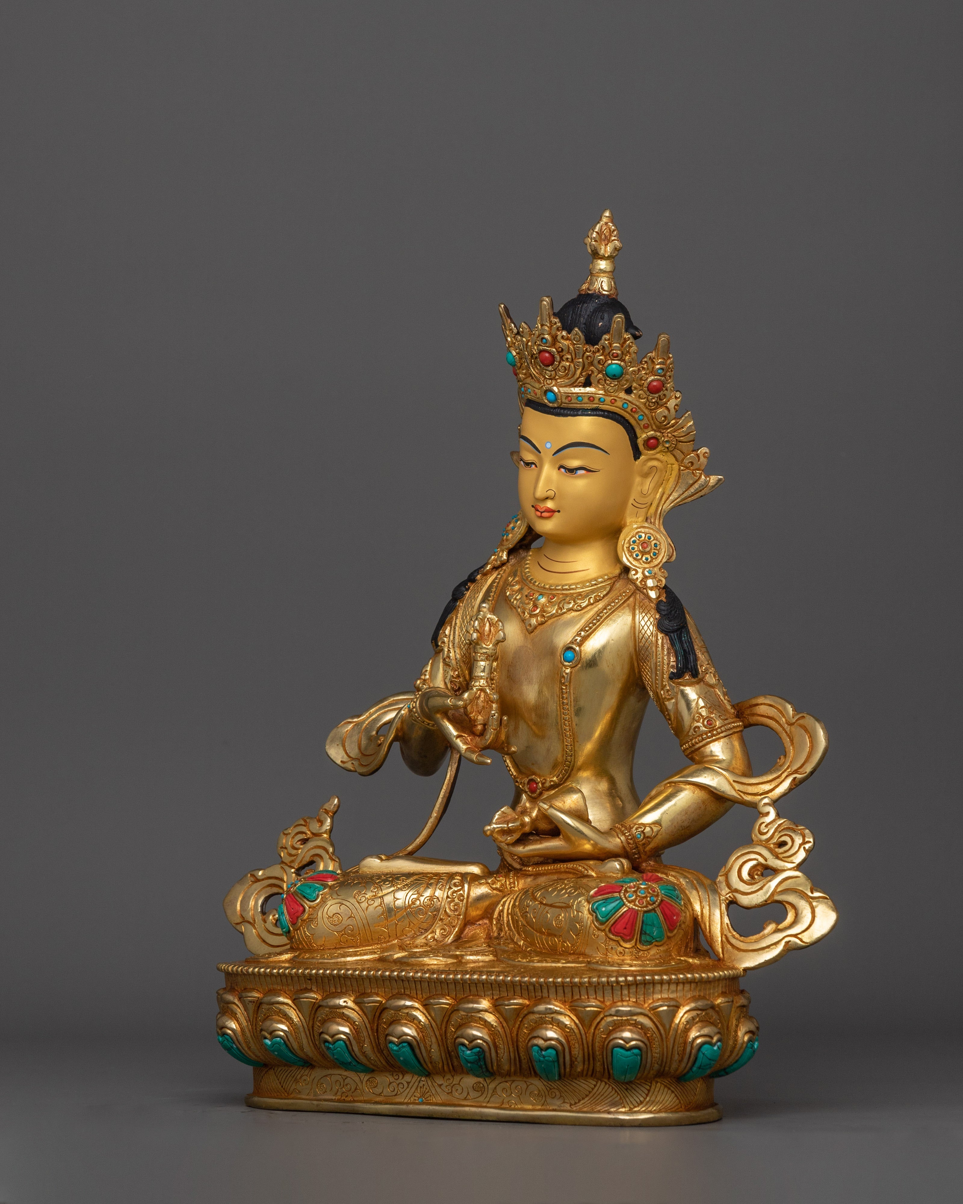 Vajrasattva Tibetan Deity Statue | Symbol of Purification and Enlightenment