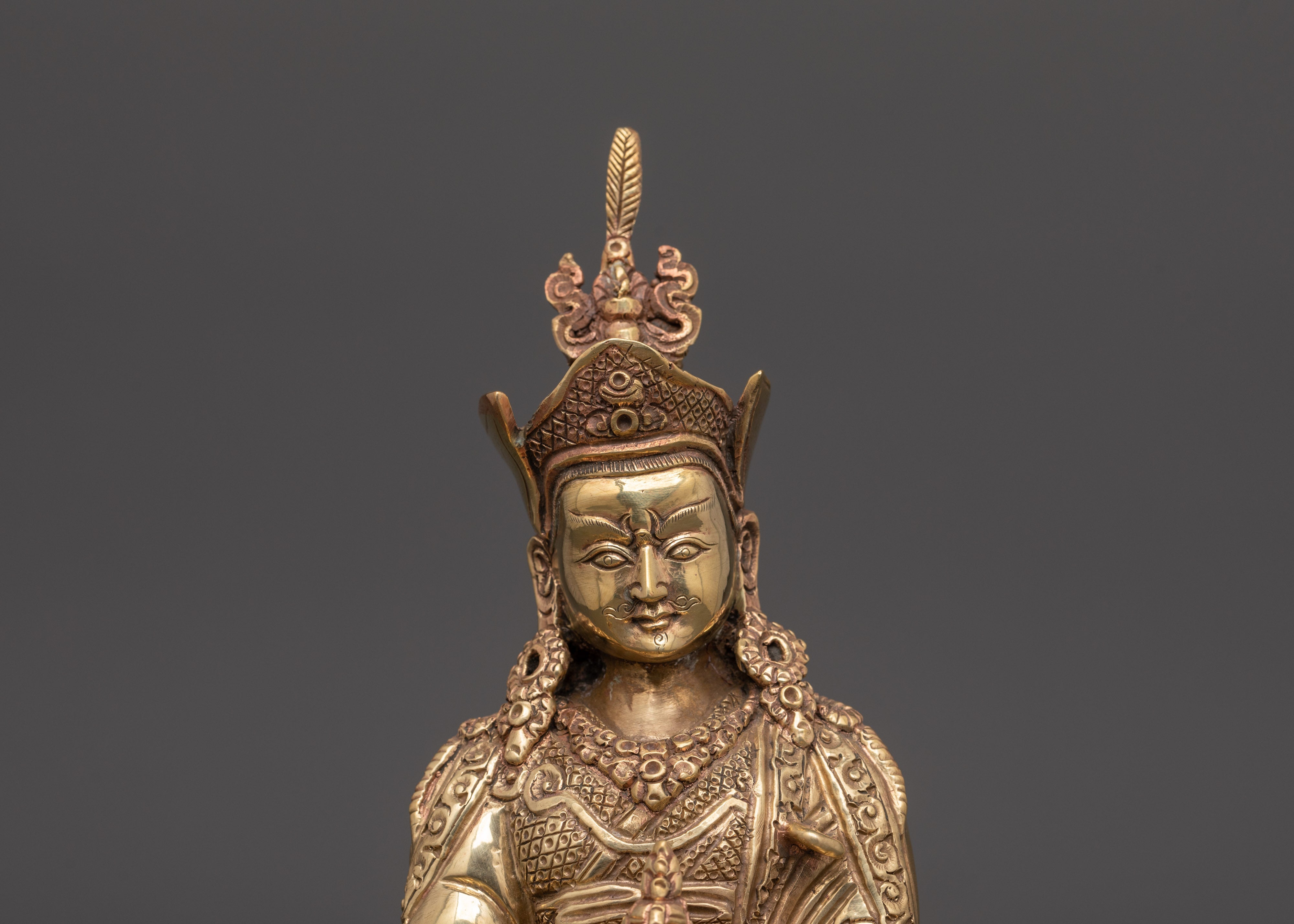 Guru Rinpoche Buddhist Tantric Deity | Padmasambhava Tibetan Sculpture