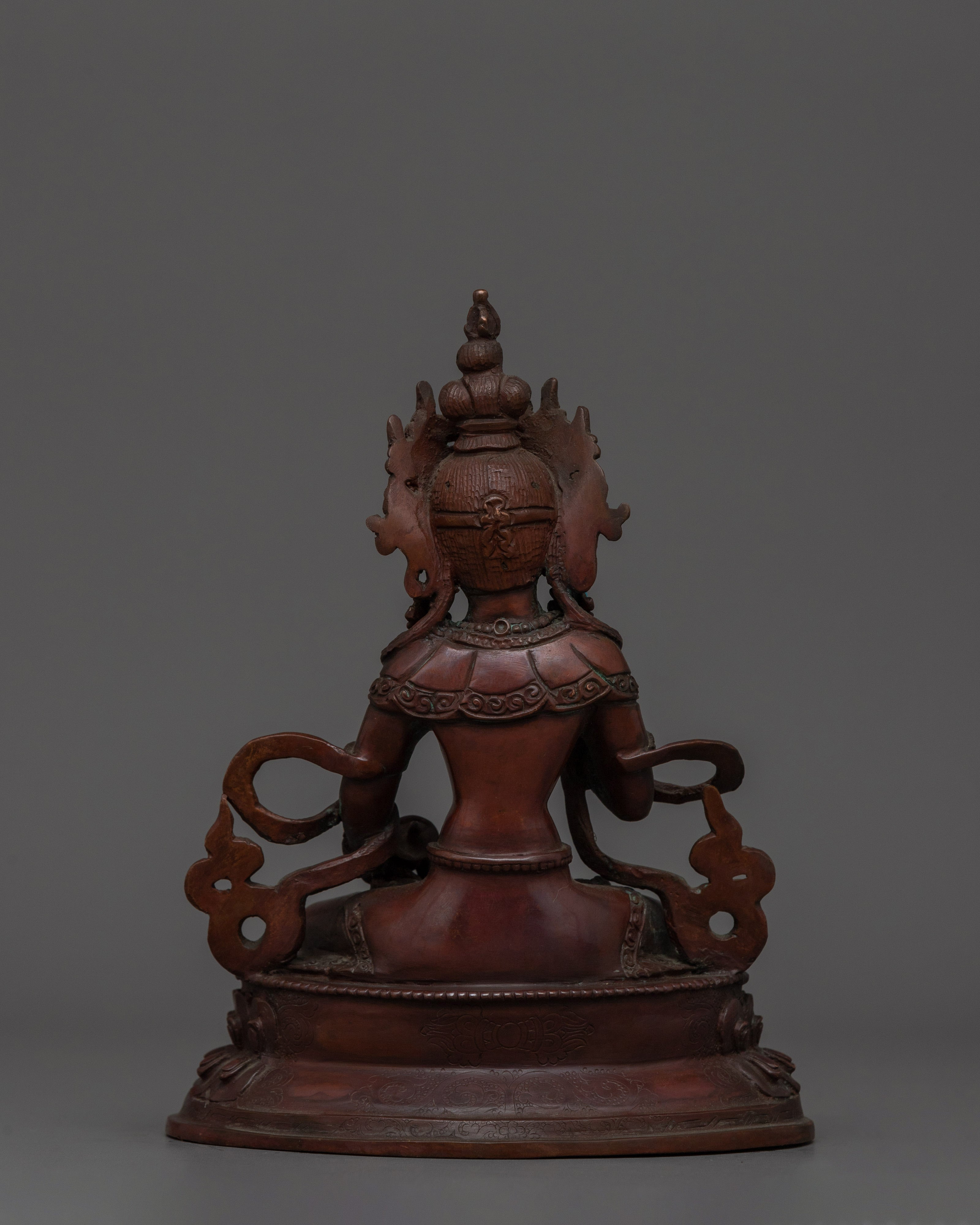 Handcarved Buddhist Deity Vajrasattva | Vajra Holder