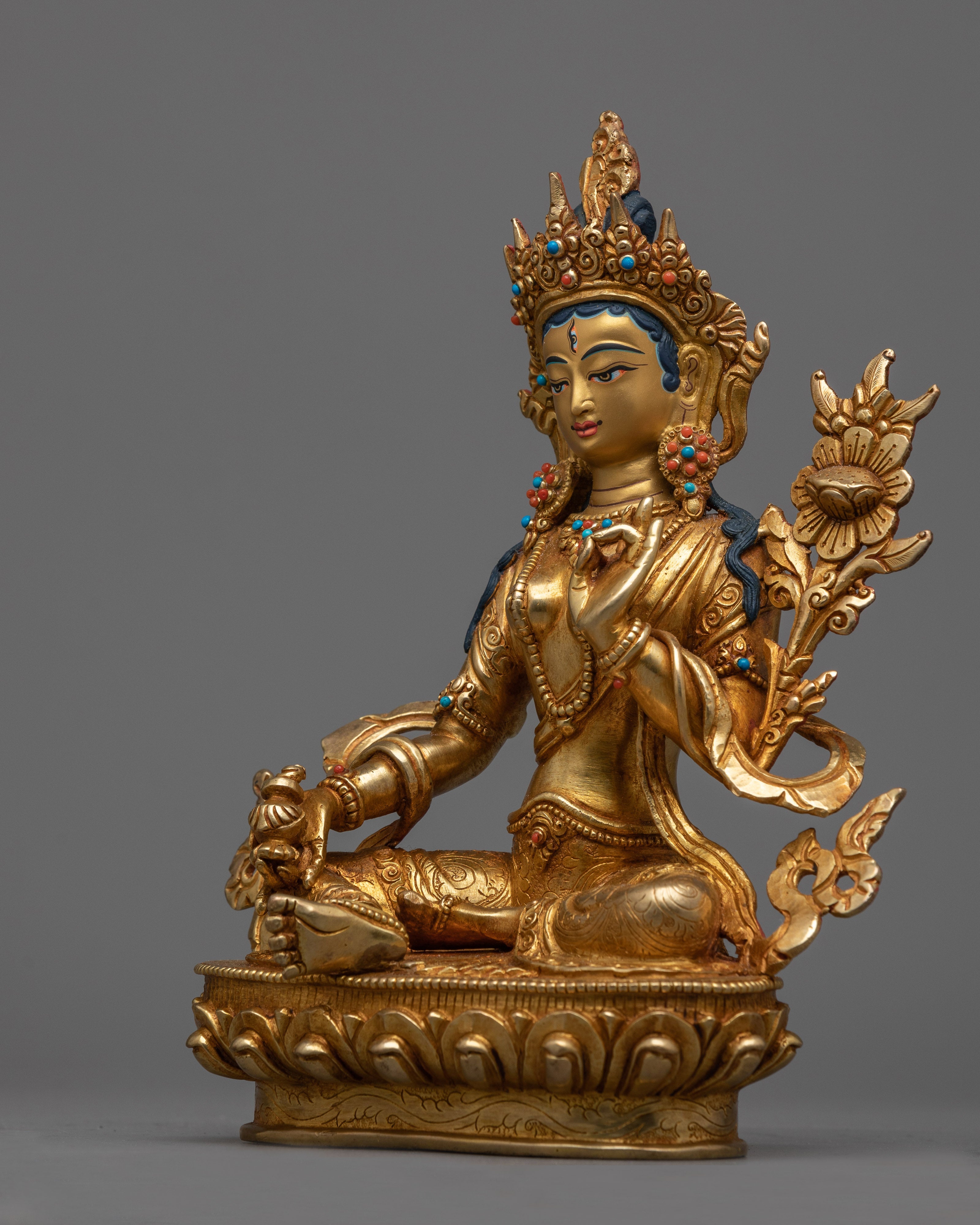 red-tara-sculpture
