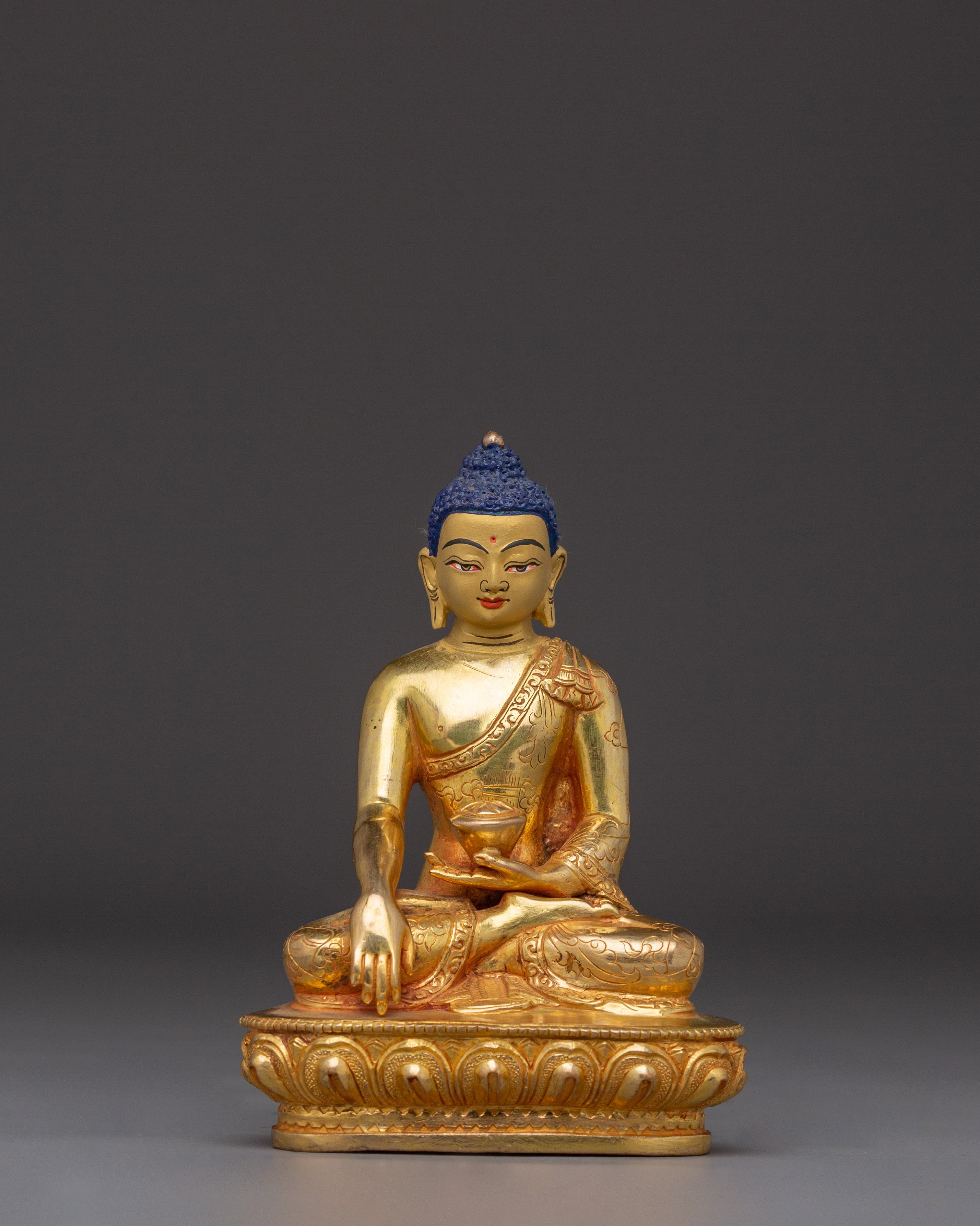Shakyamuni Buddha Art in Copper