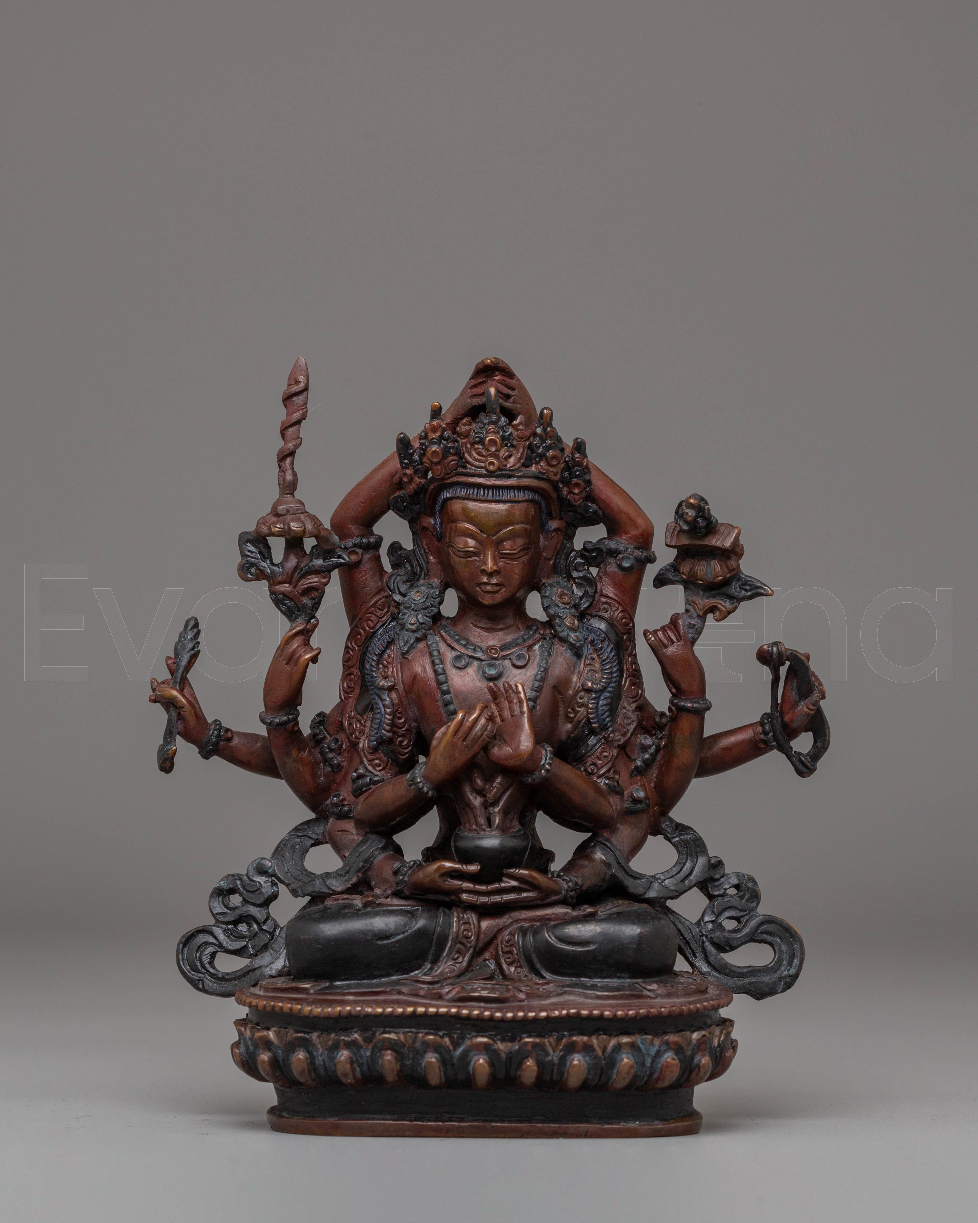 Tibetan Cundi Bodhisattva Sculpture