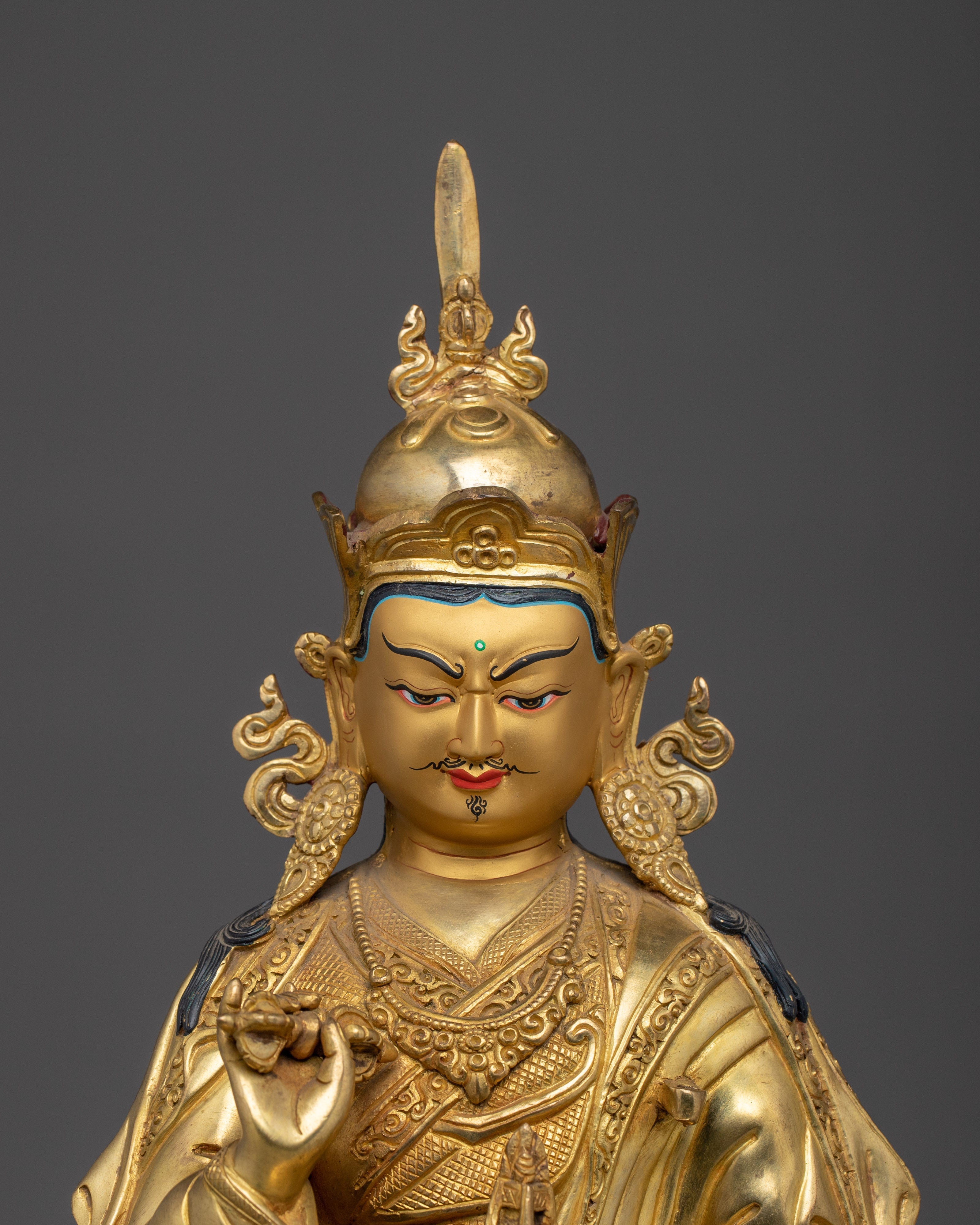 Buddhist Guru Tsyoke Dorje Statue | Tantric Protector for Powerful Altar Energy