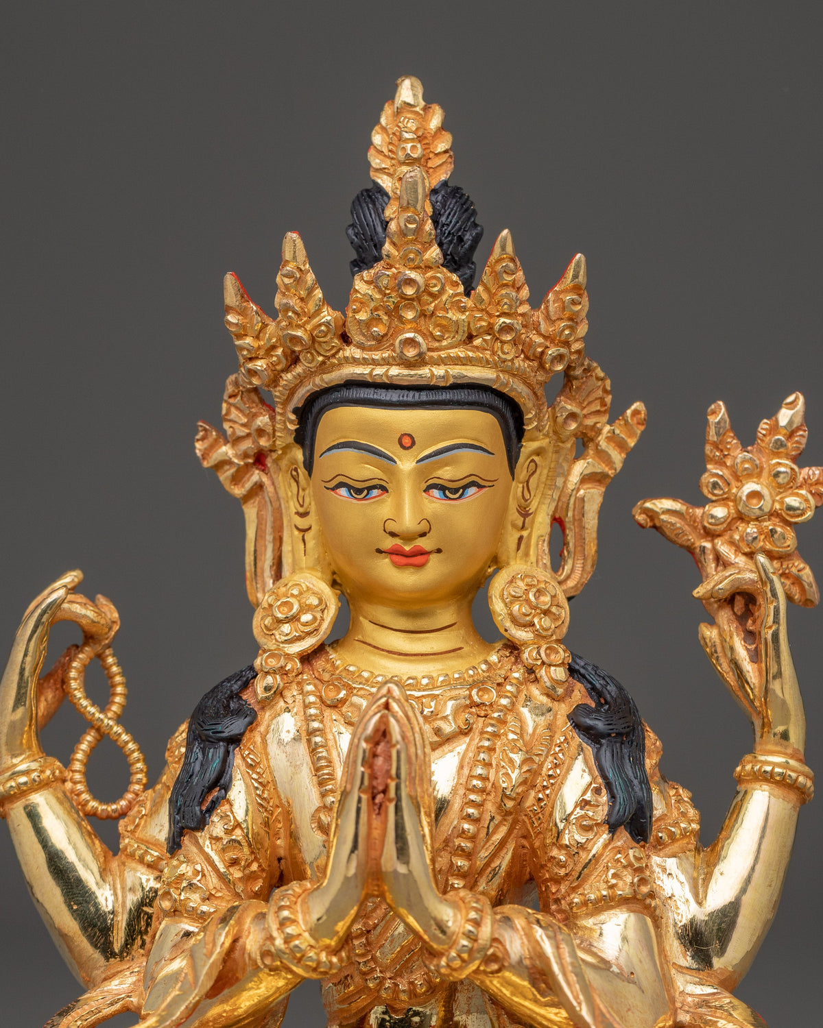 Chenrezig Protector Statue | Tibetan Symbol Of Compassion