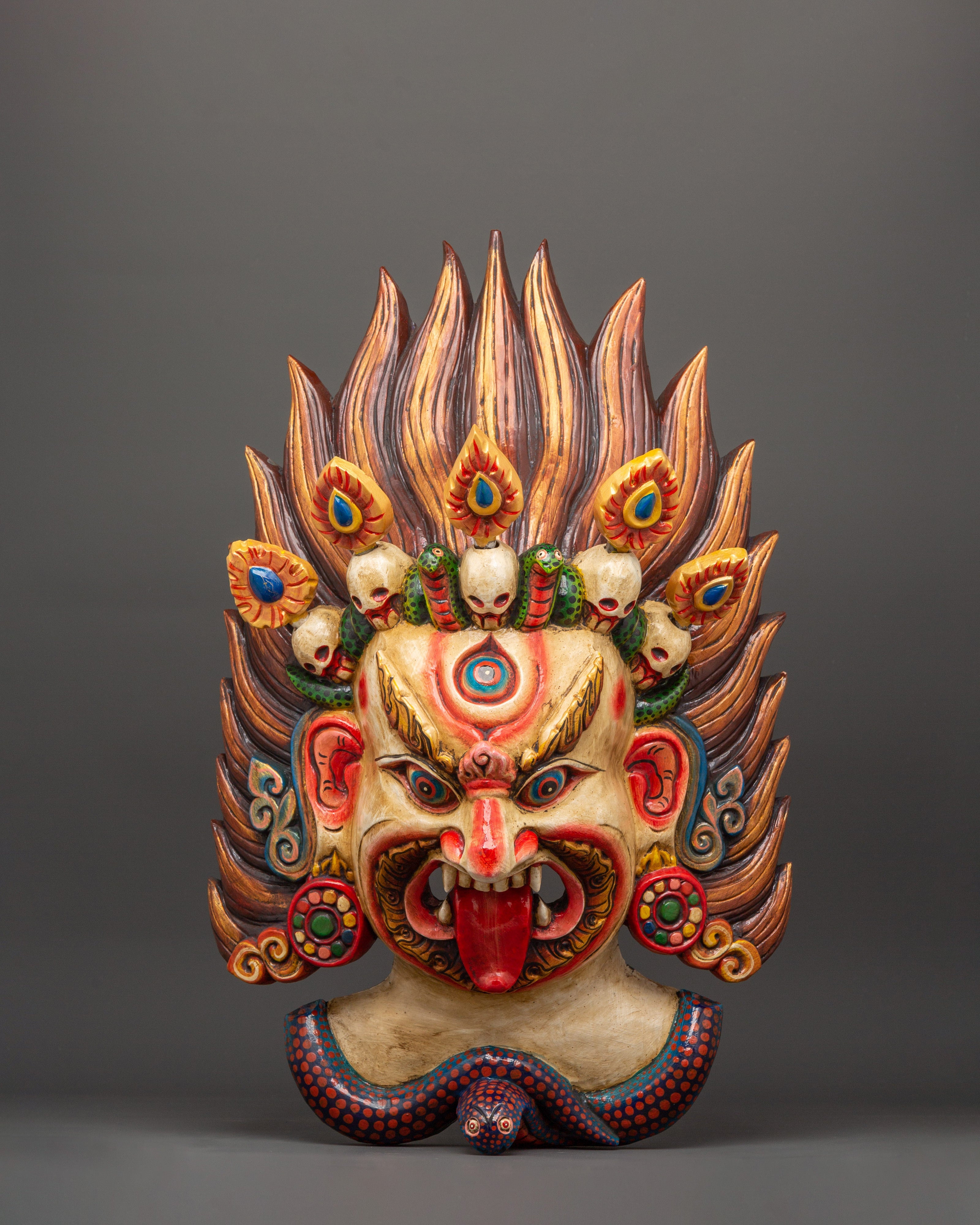 Akash Bhairav Wall Hanging