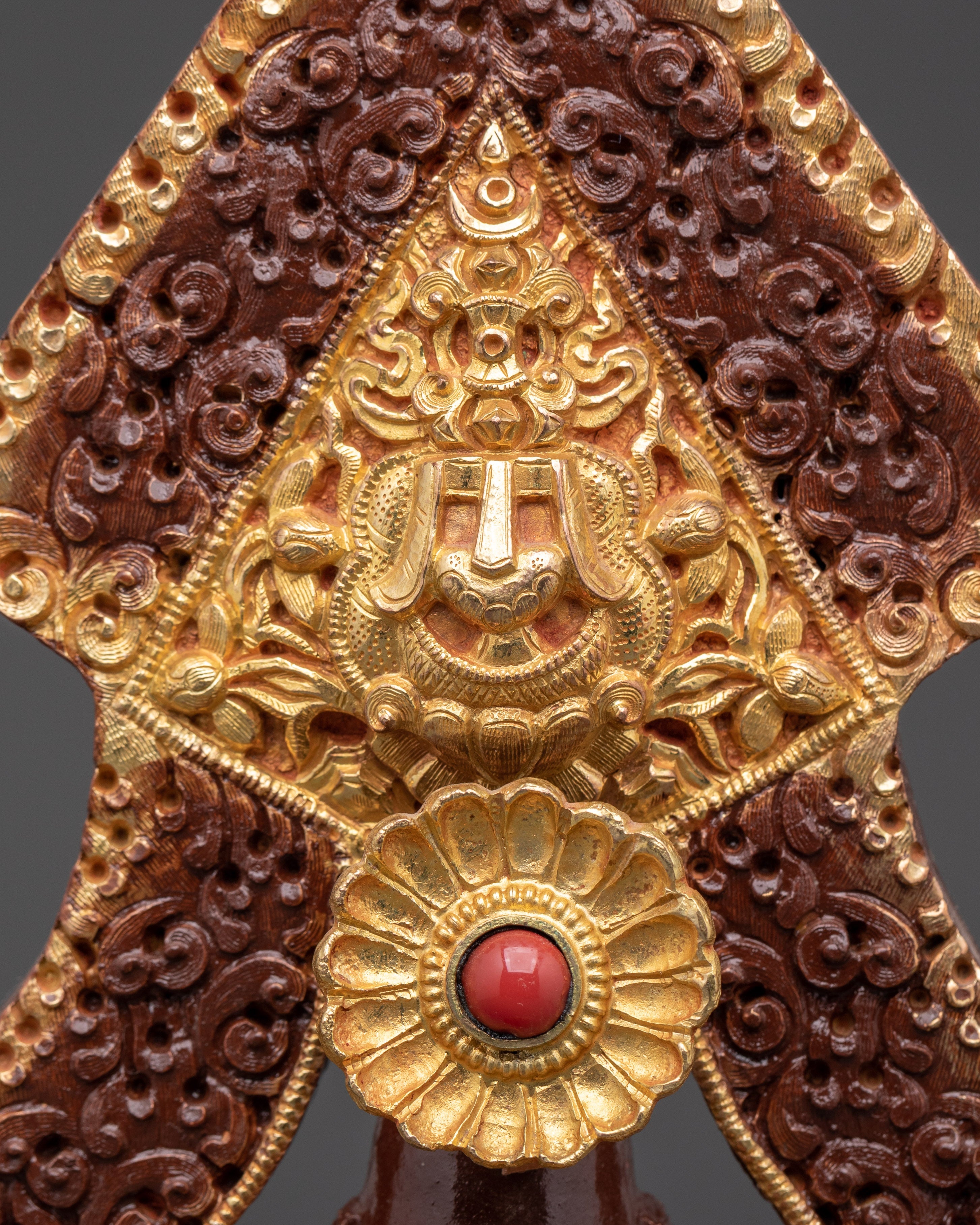 Gold Gilded Torma | Torma for Ritual Offerings