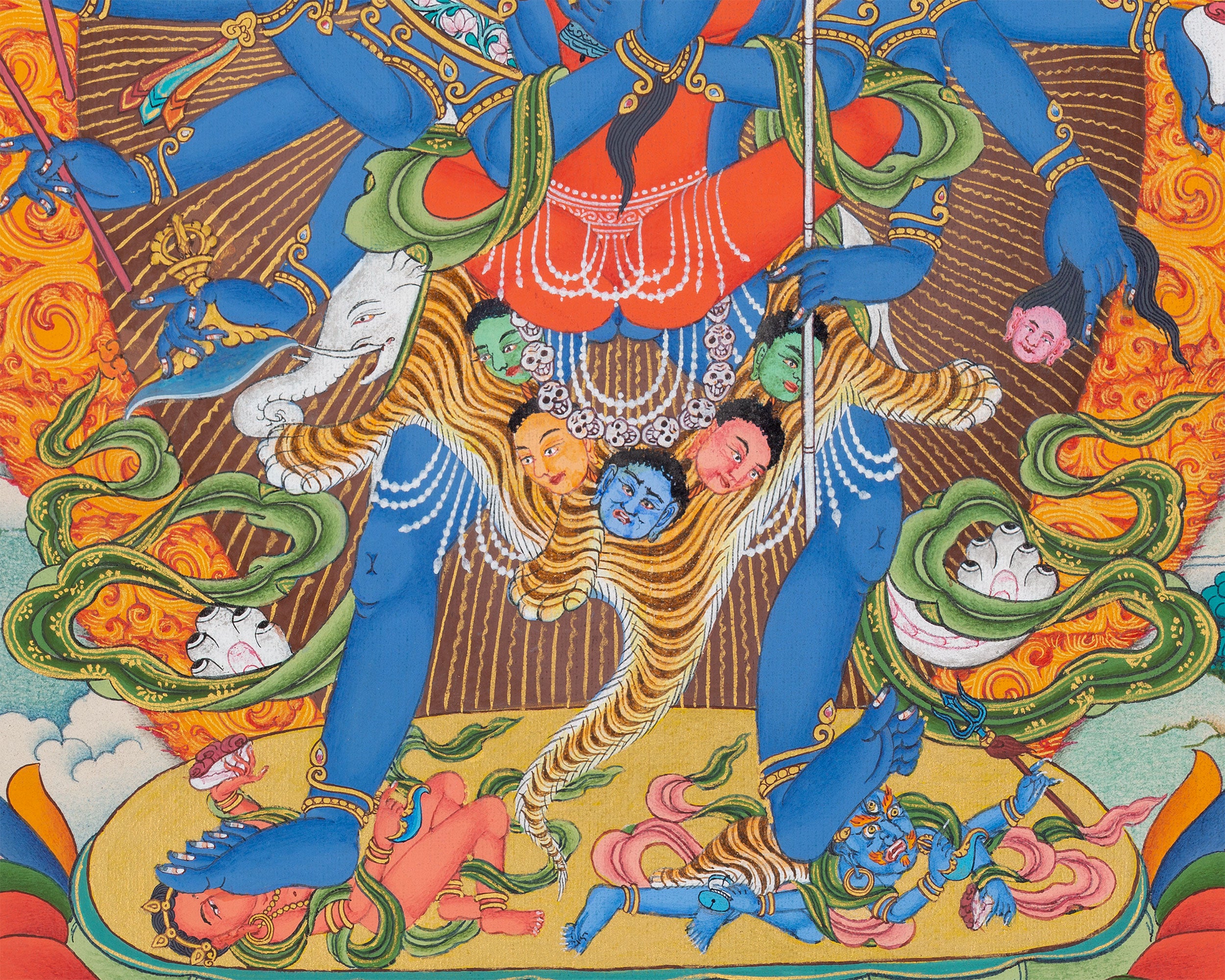 12 Armed Chakrasamvara Prints | Divine Power & Spiritual Transformation
