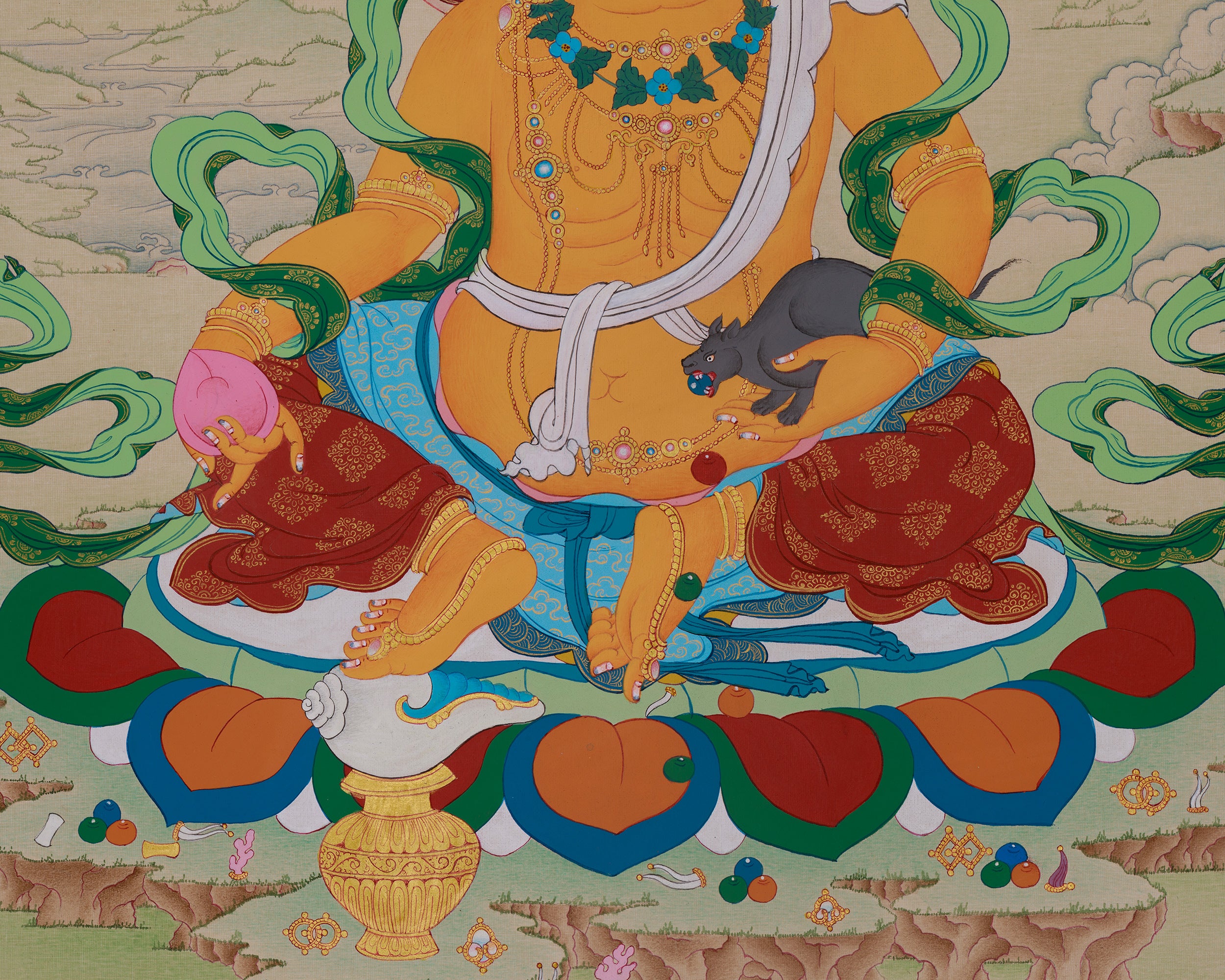 Jambhala, The God of Wealth | Prosperity, Abundance, and Spiritual Blessings