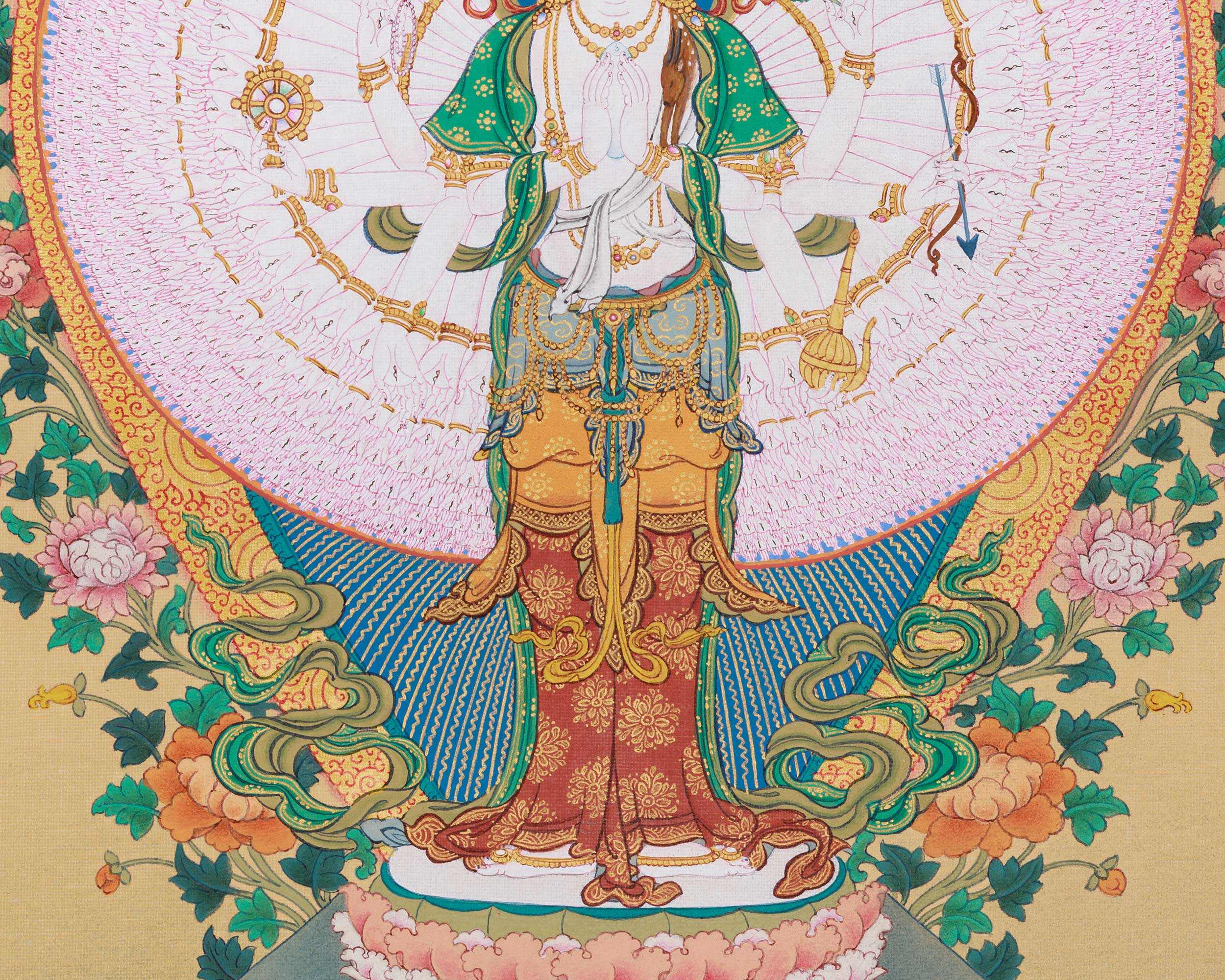 Thousand-Armed Chenrezig Buddha | Bodhisattva of Universal Compassion and Mercy