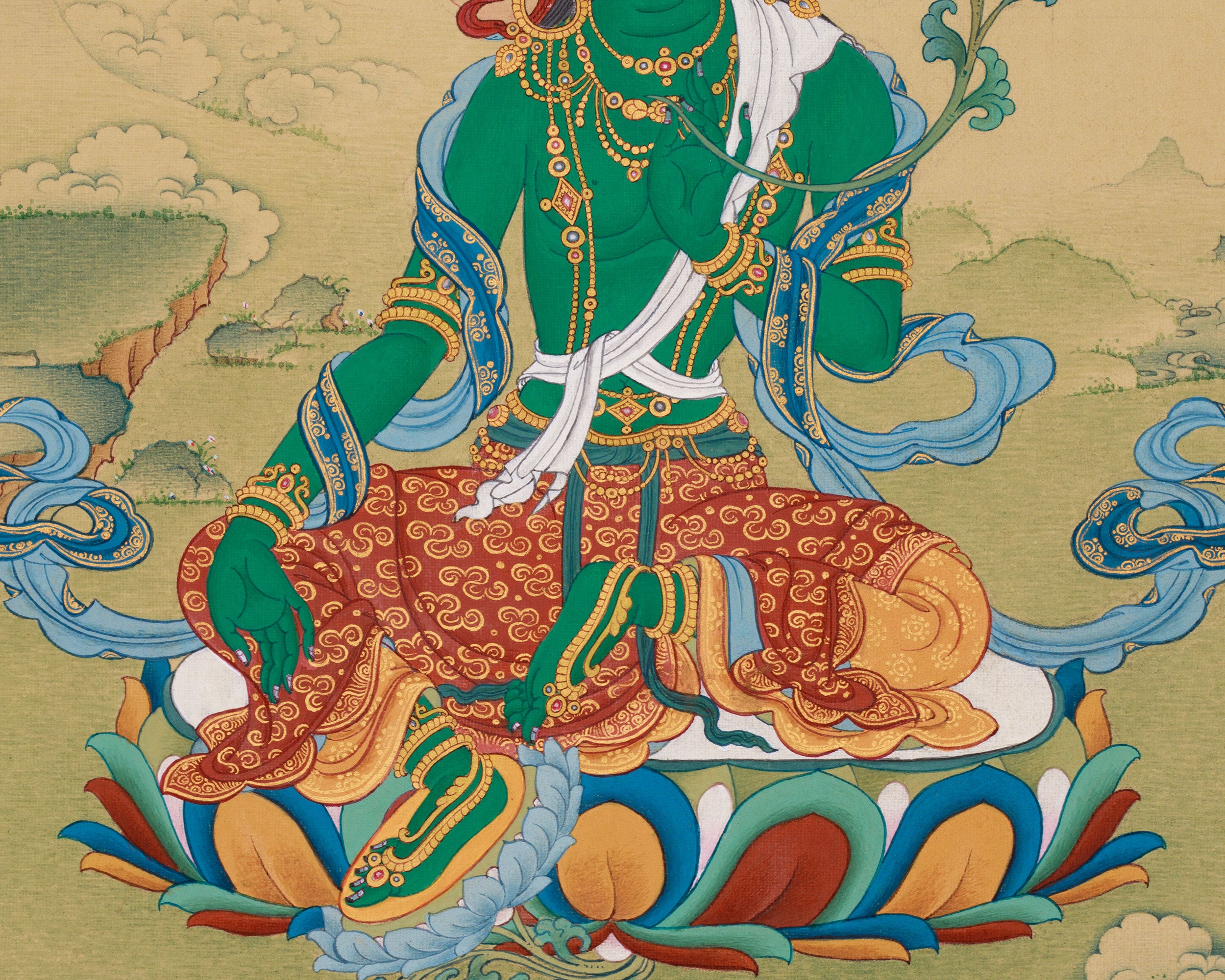Anika Goddess Tara with Amitabha Buddha | The Swift Liberator