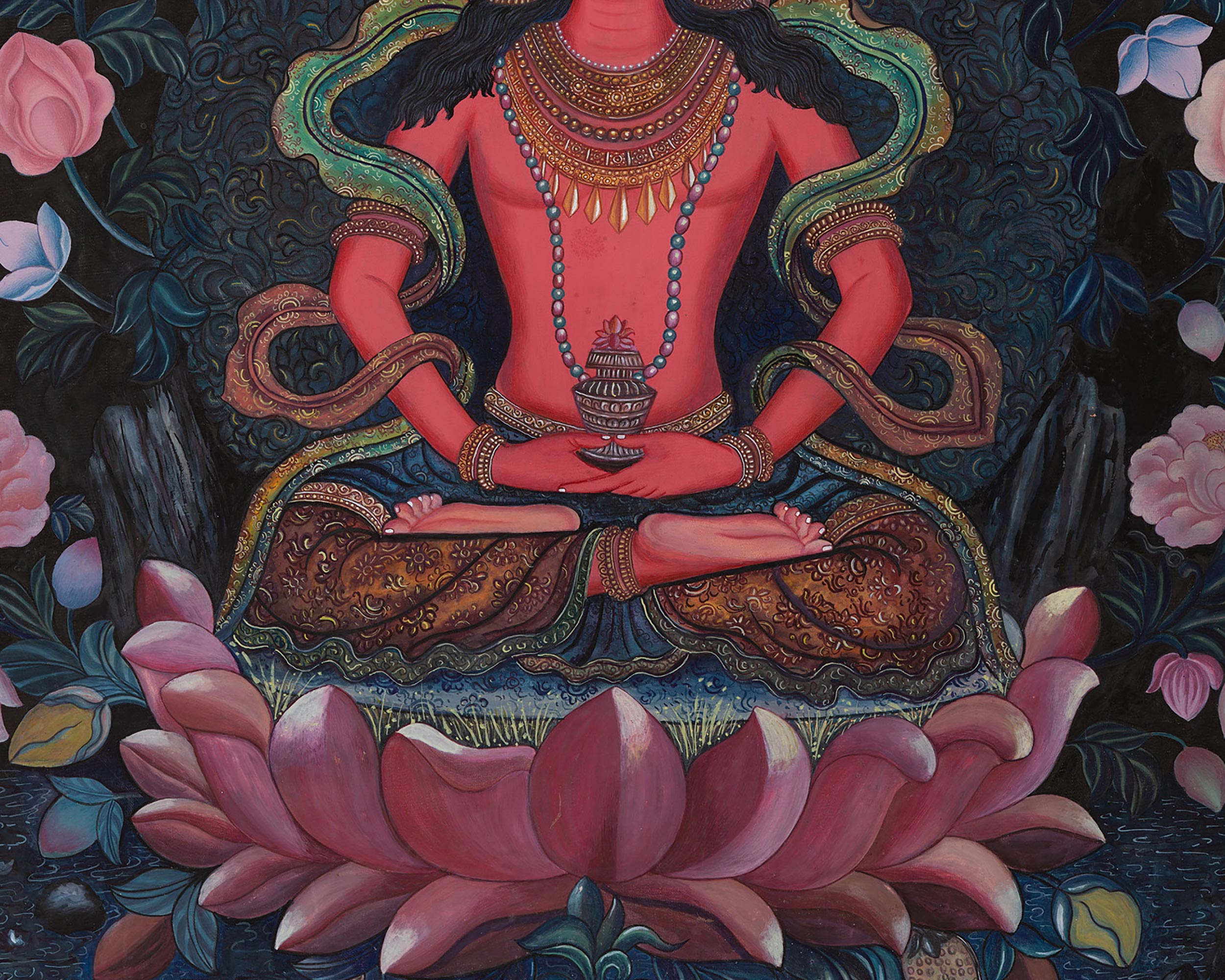 Beautiful Long Life Bodhisattva Amitayus | Buddha of Boundless Life