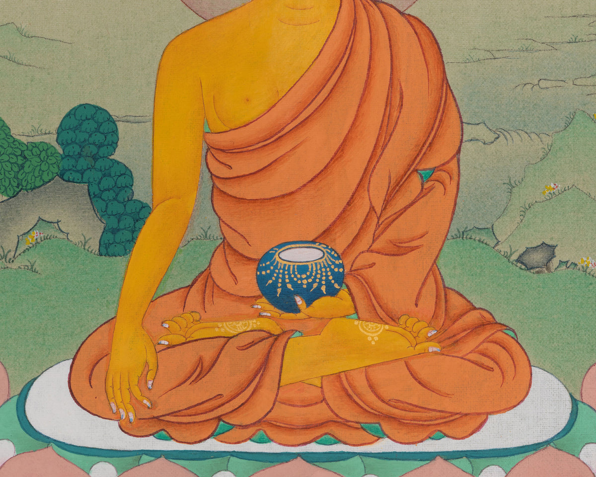 Shakyamuni Meditation Art | Historical Founder of Buddhism