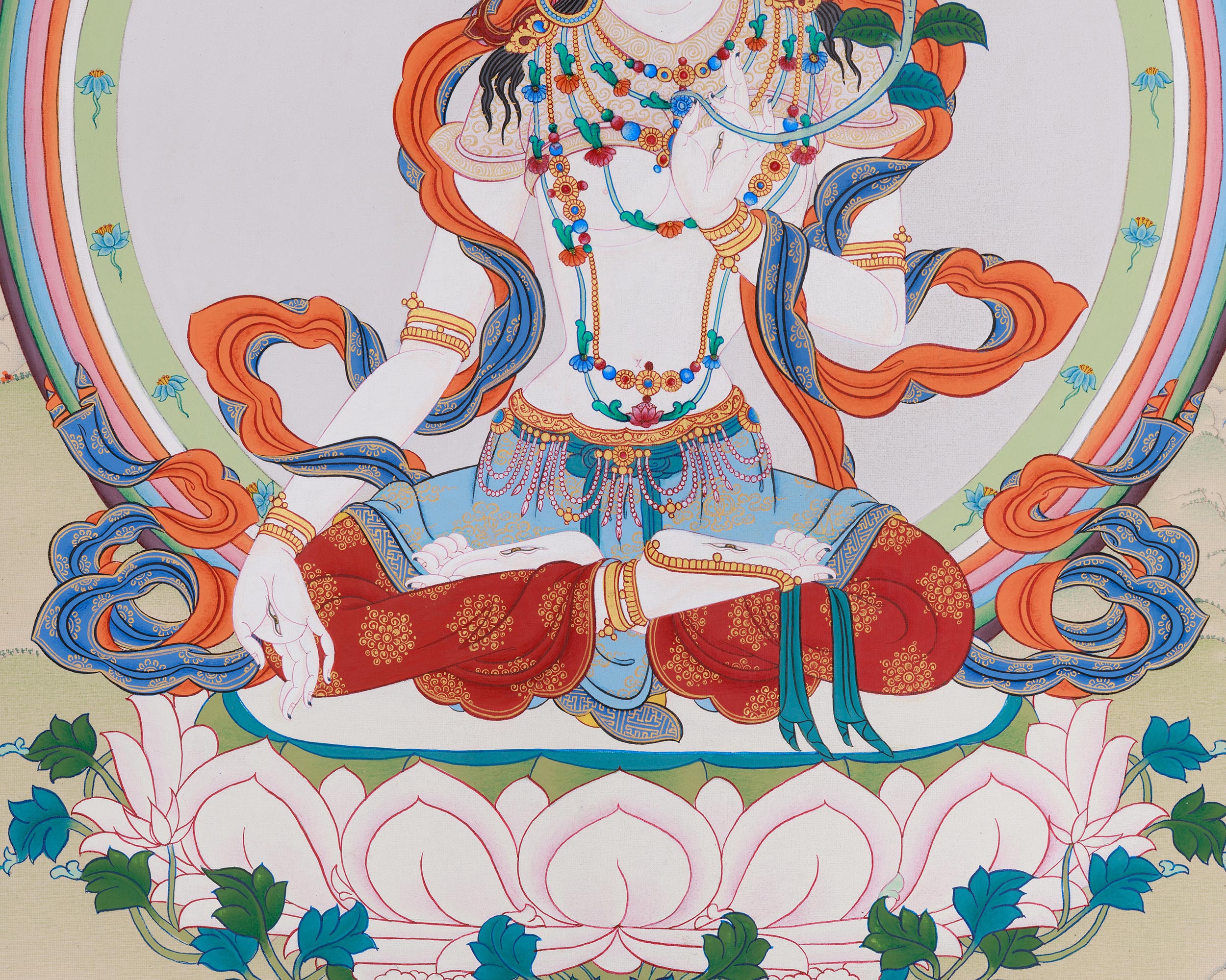 Chintachakra Wish Fullfilling White Tara | The Goddess of Fulfillment and Protection