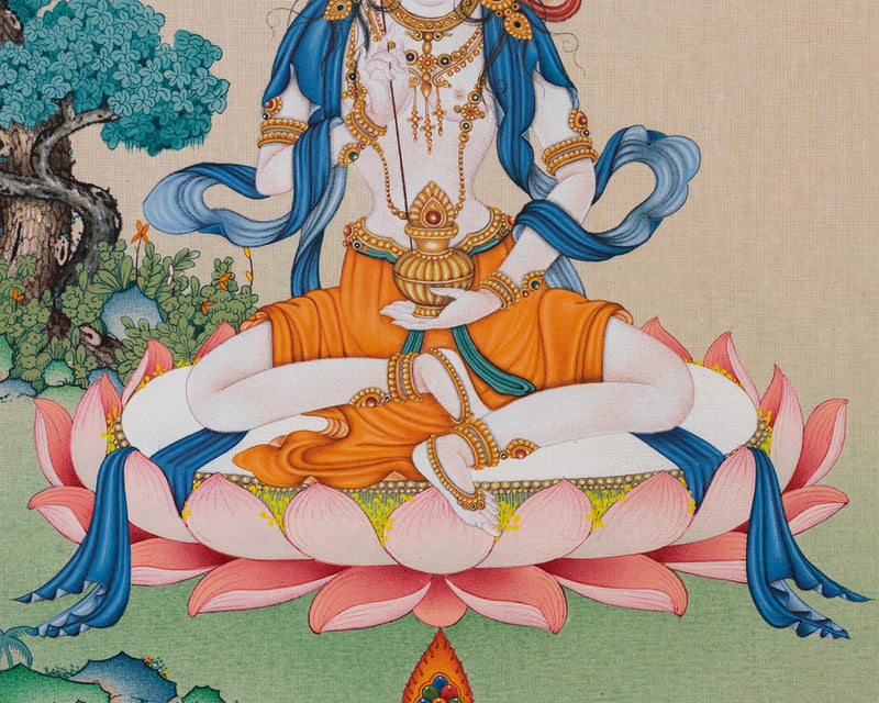 Yeshe Tsogyal and Mandarva| Spiritual Consorts of Padmasambhava