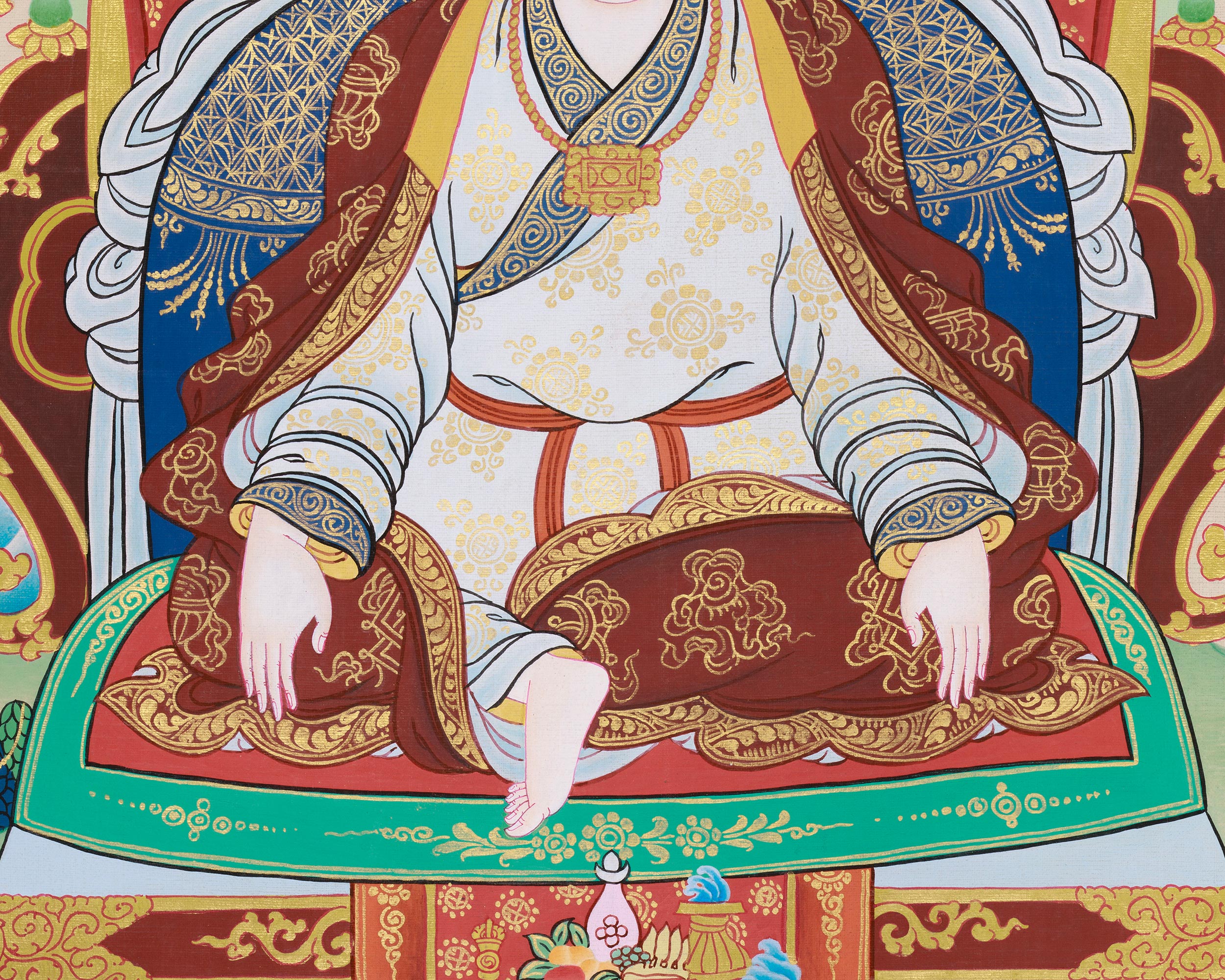 Marpa Buddhist Art | A Founding Master of The Kagyu Lineage | Tibetan Deity