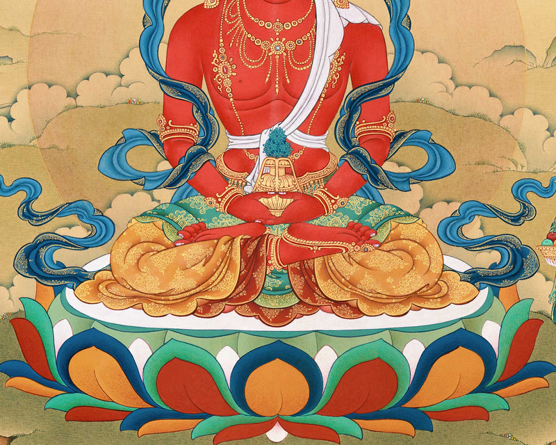 Amitayus Buddha: Radiant Blessings of Infinite Life