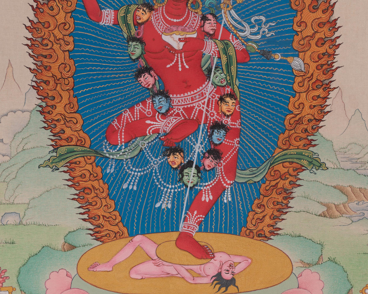 Vajravarahi Dakini Art | Represents The Direct Realization Of Emptiness