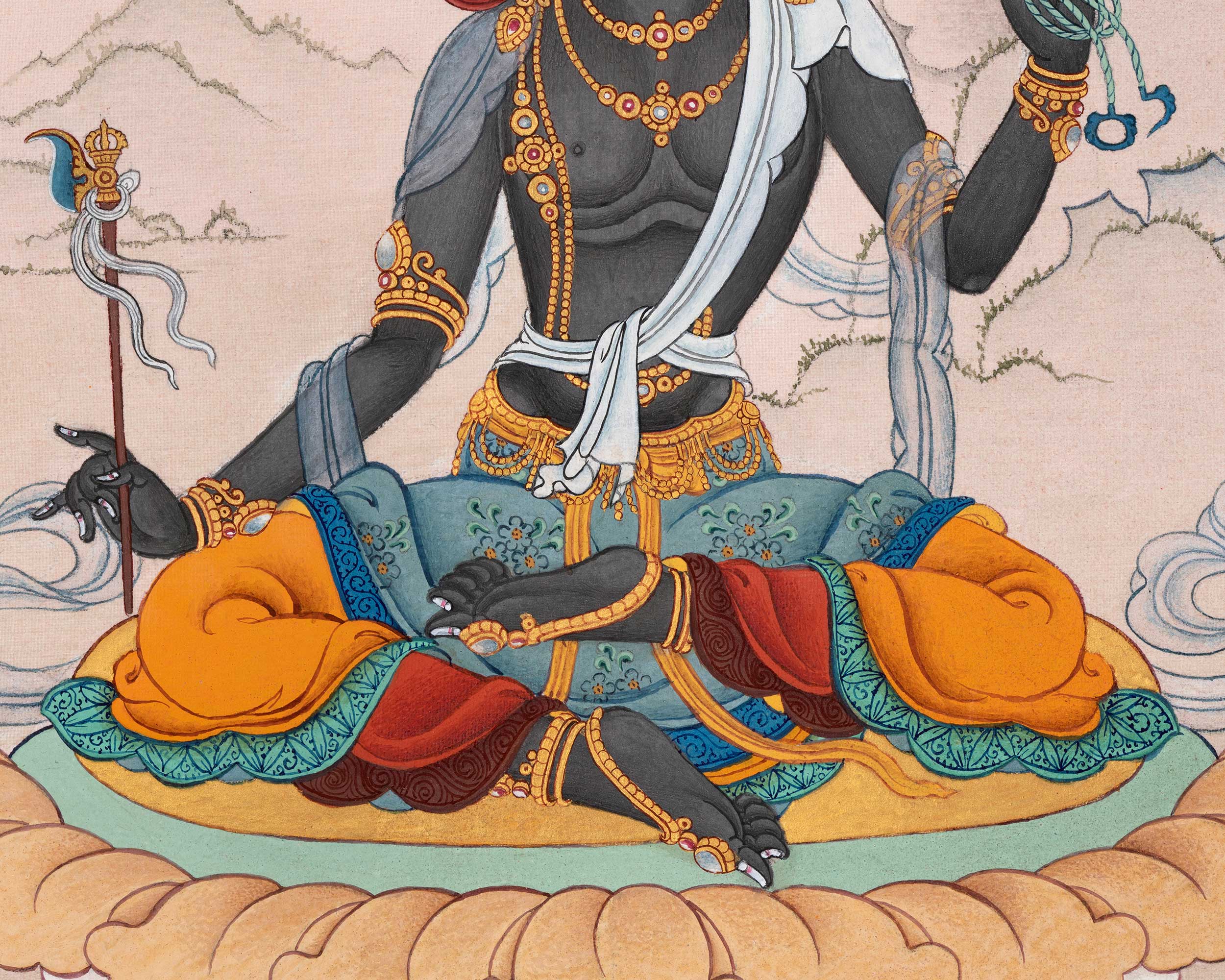 Apada Vimacani Tara | 21 Tara of Surya Gupta Thangka