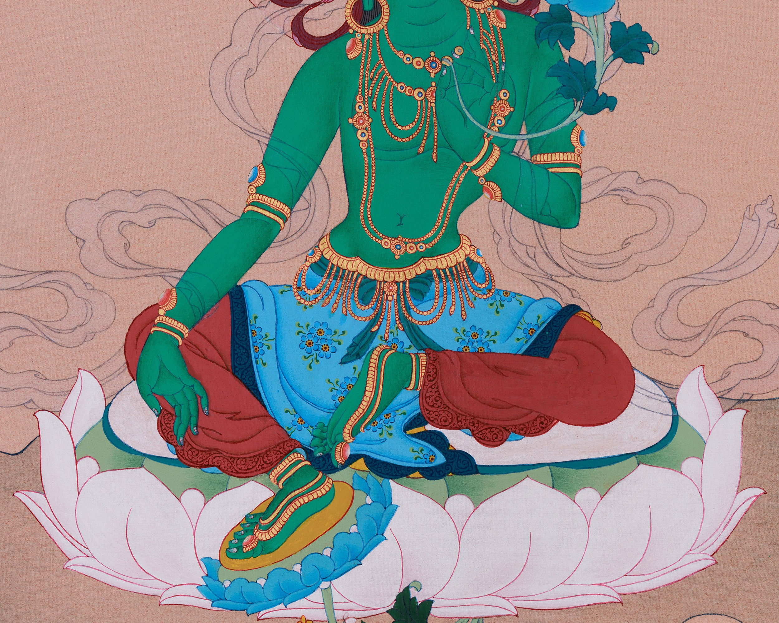 Tibetan Swift Protector Green Tara | Mother of all Buddhas