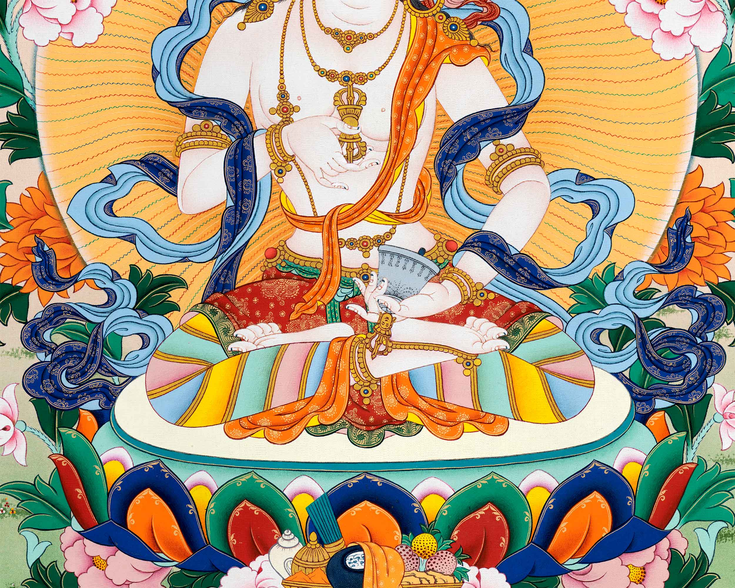 Vajrasattva's Blessings in Art | High Quality Print for Inner Purification