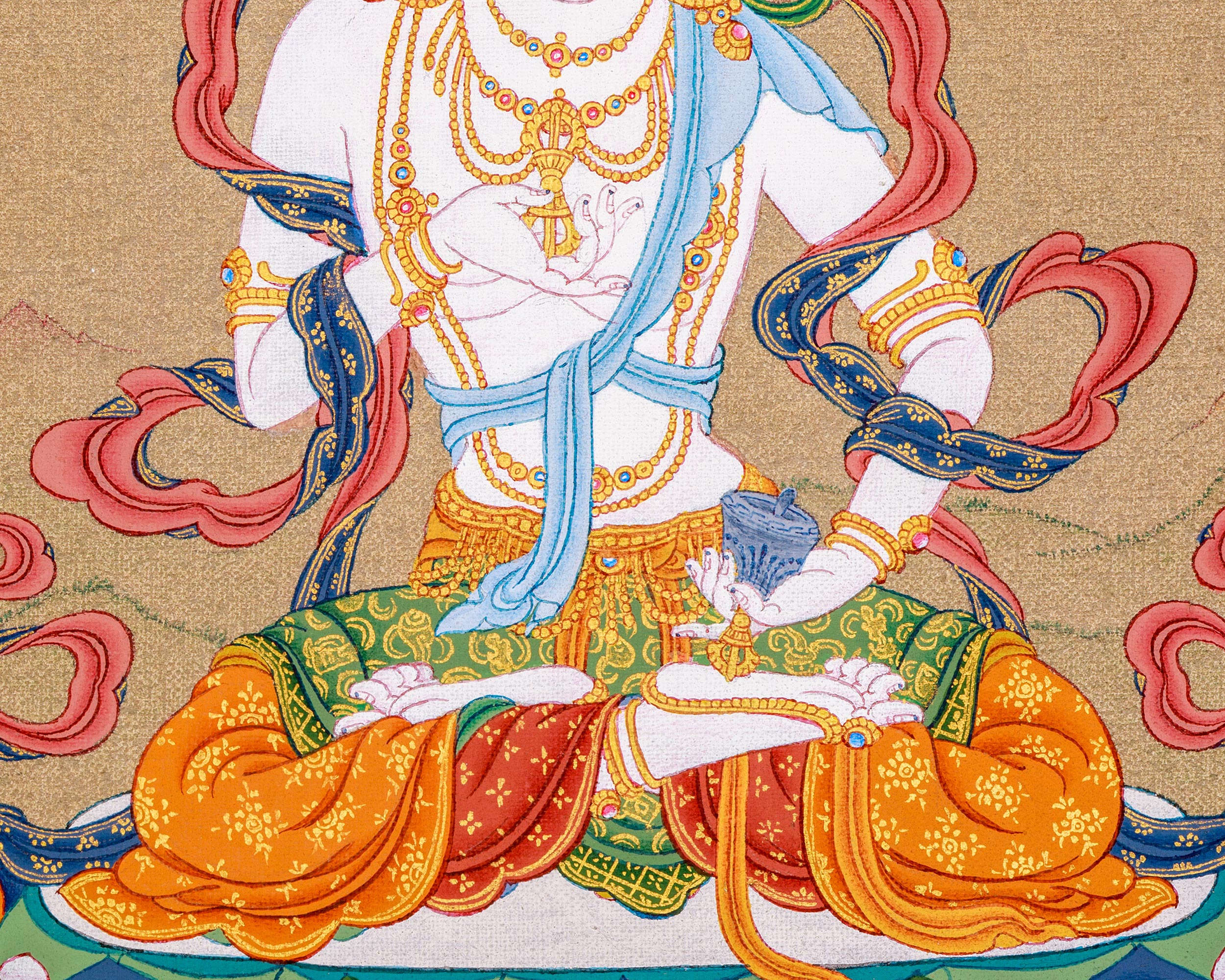 Vajrasattva- Dorje Sempa Thangka