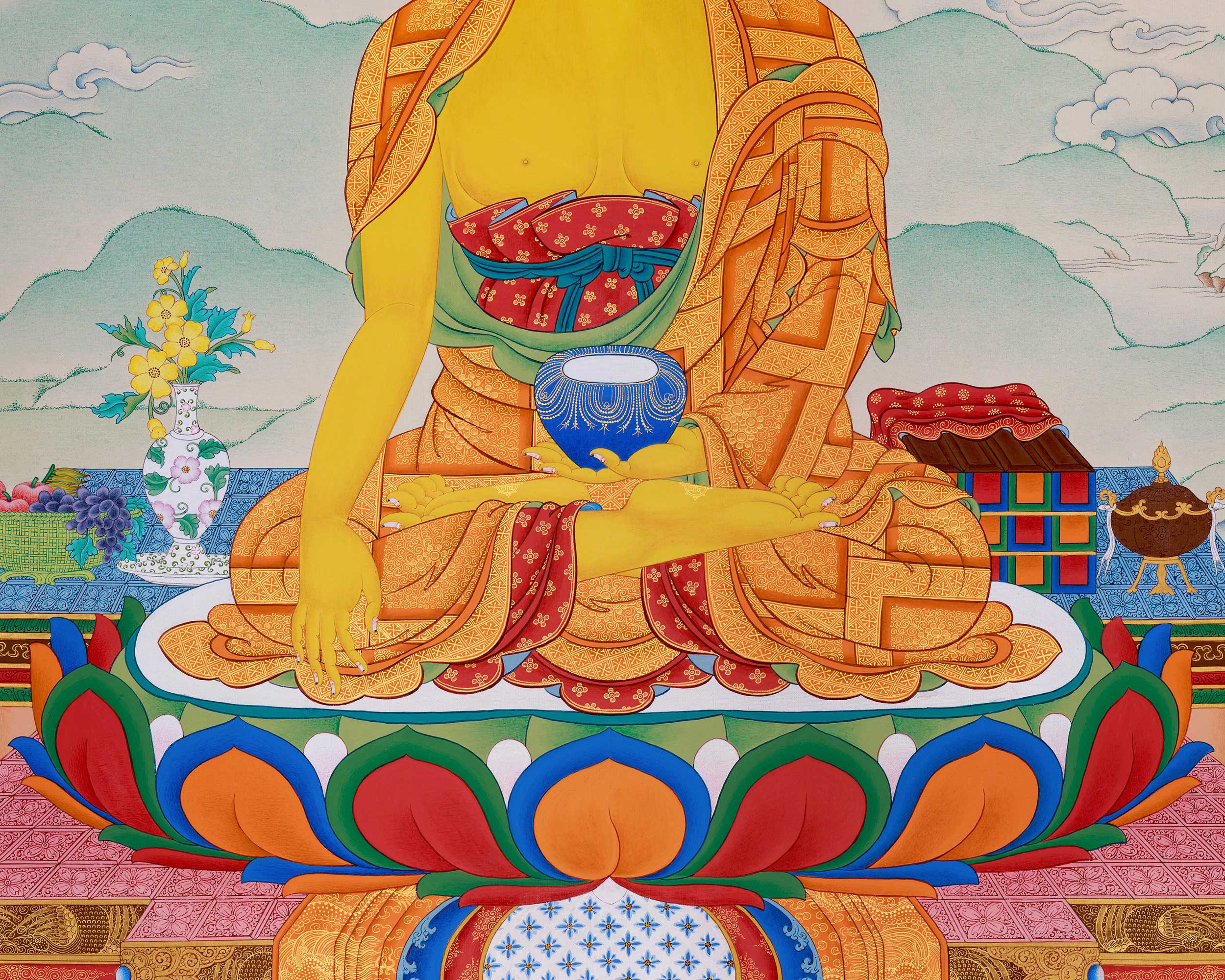 Extra Large Buddha Shakyamuni Thangka