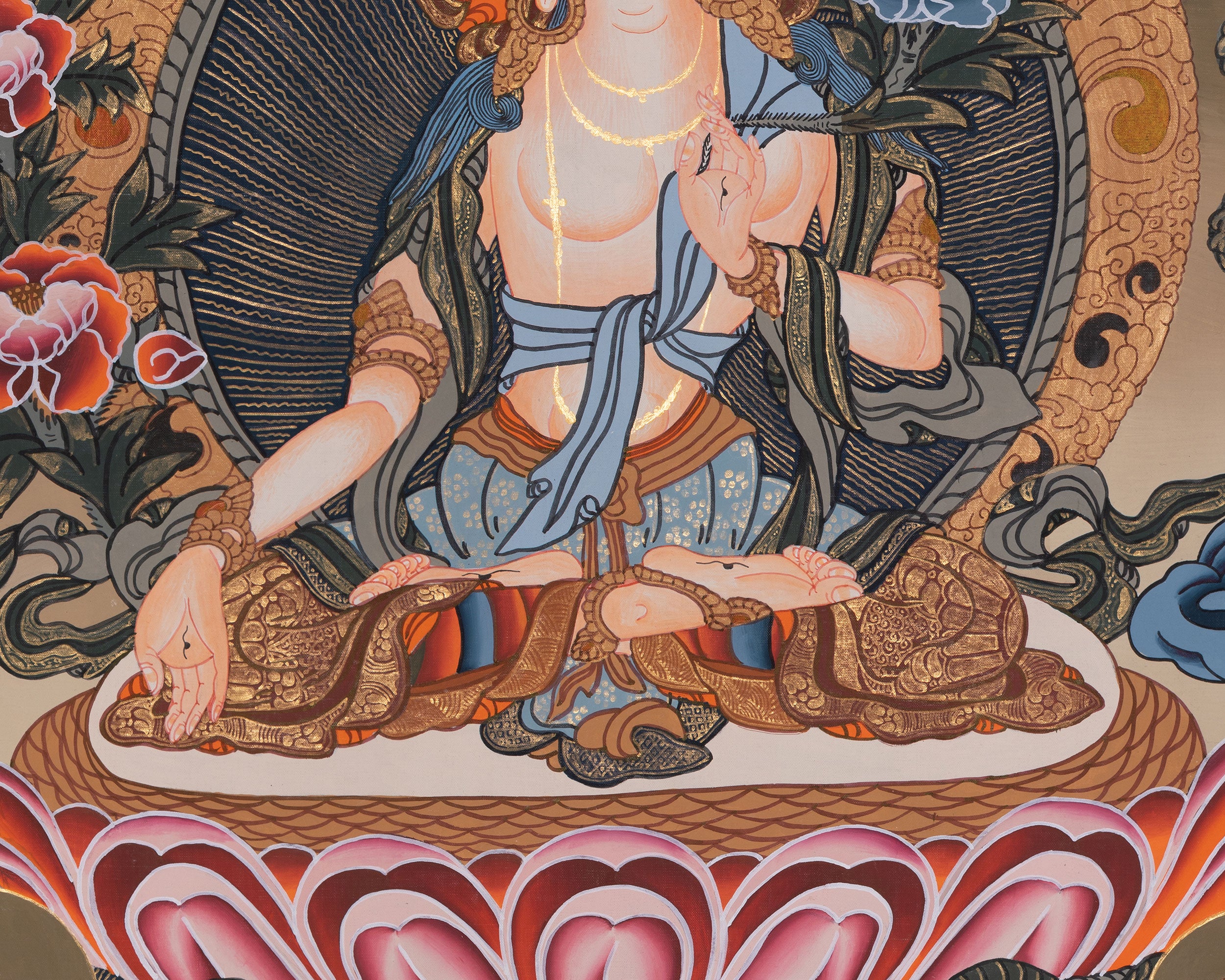 Traditional Sita Tara Artwork | A Sacred Symbol of Longevity & Healing