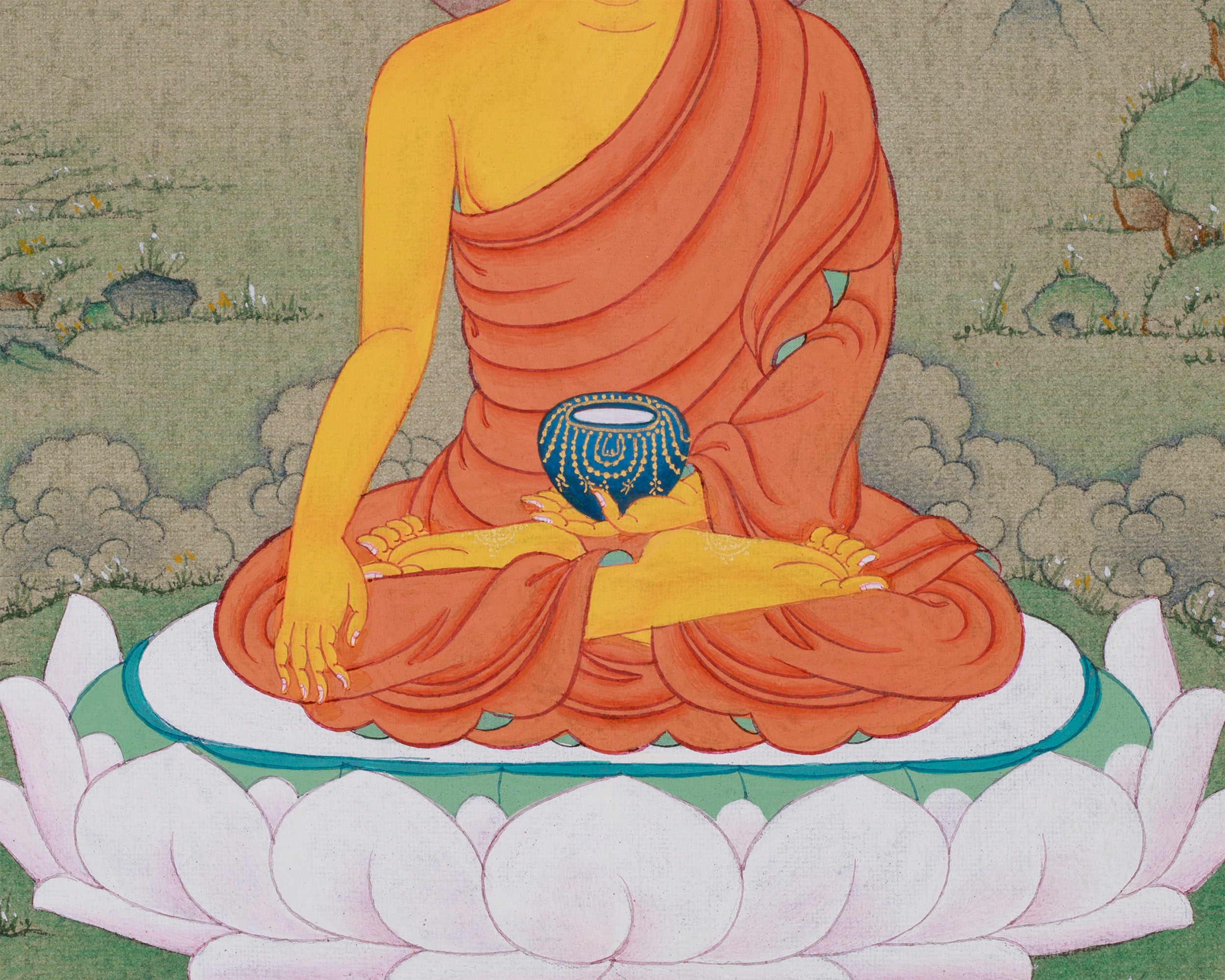 Mini Shakyamuni Buddha Art | Embodiment of Compassion and Enlightenment