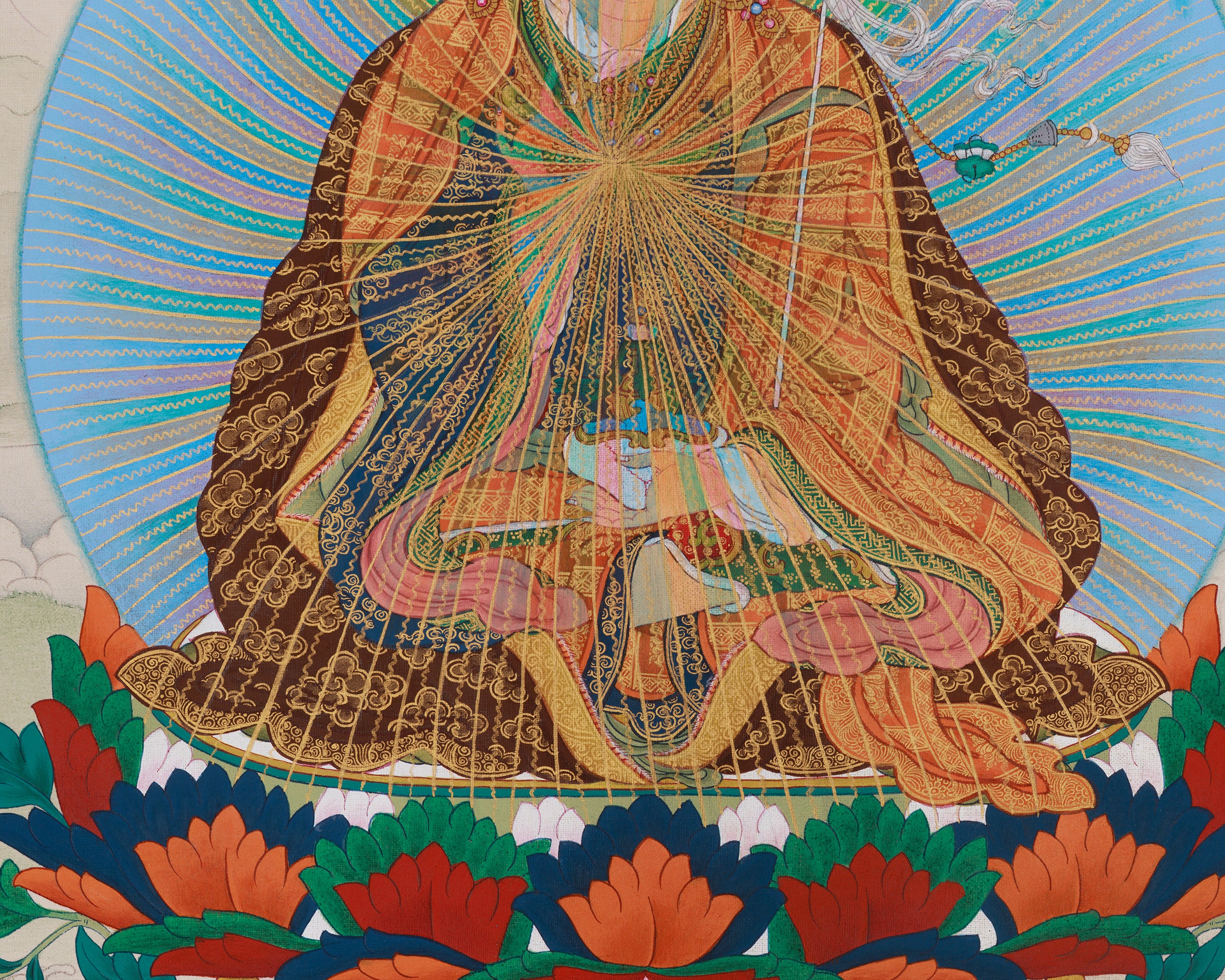 Buddhist Guru Rinpoche Art | Second Buddha | Lotus-Born Precious Master