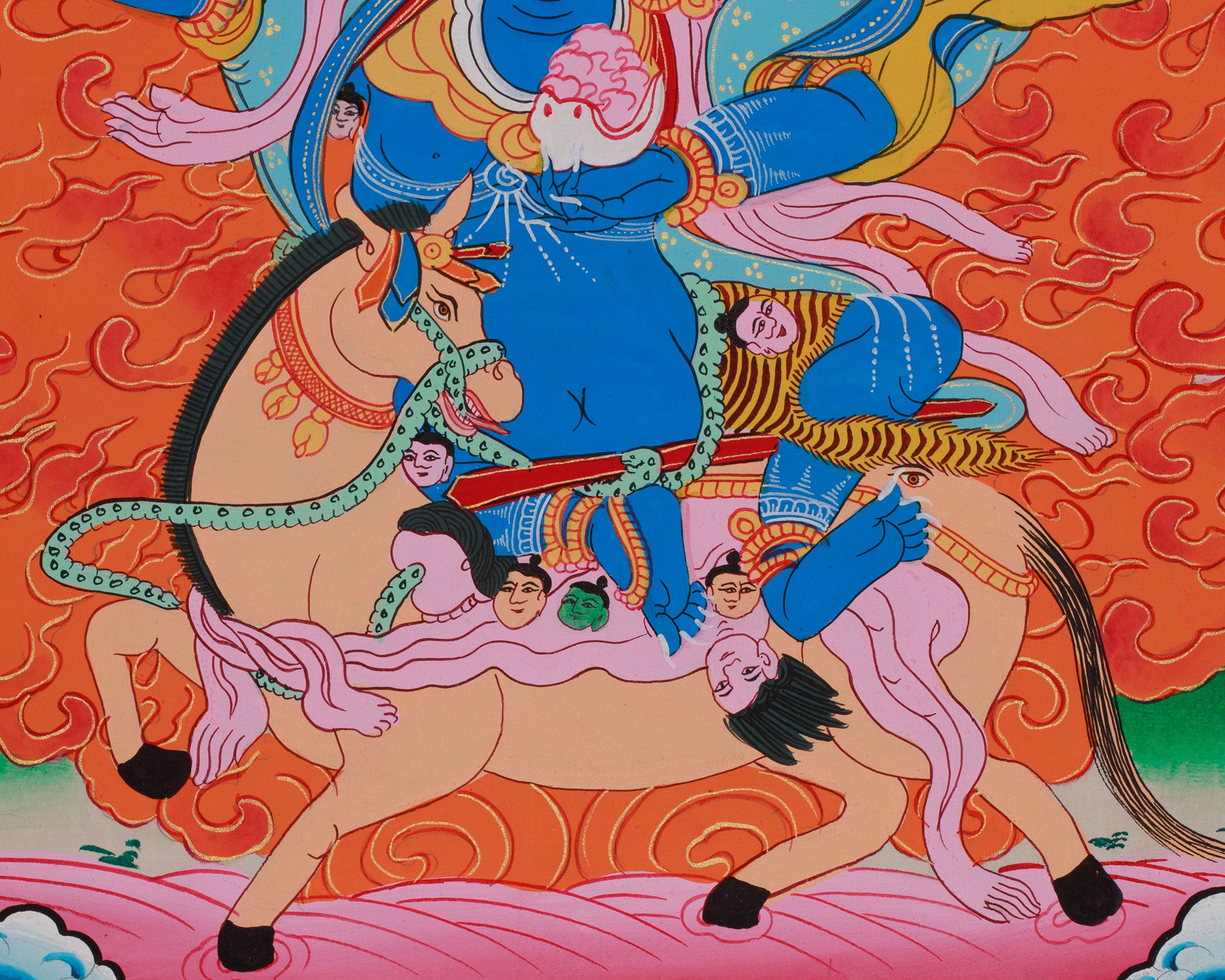 Tantric Buddhist Palden Lhamo | The Fierce Mother of the Dharma Protectors