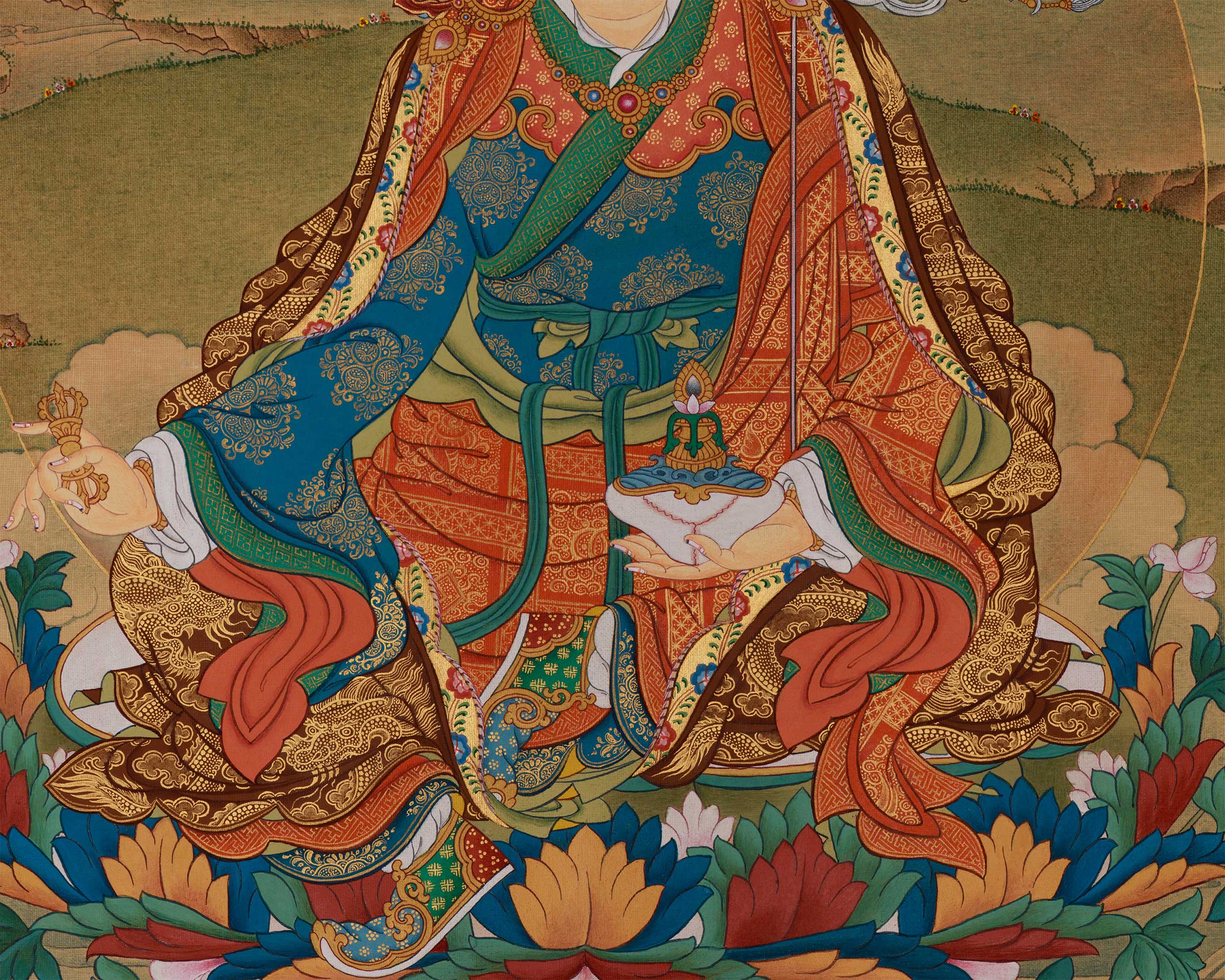The Lotus-Born Guru Rinpoche | Tibetan Art of the Tantric Master & Spiritual Journey