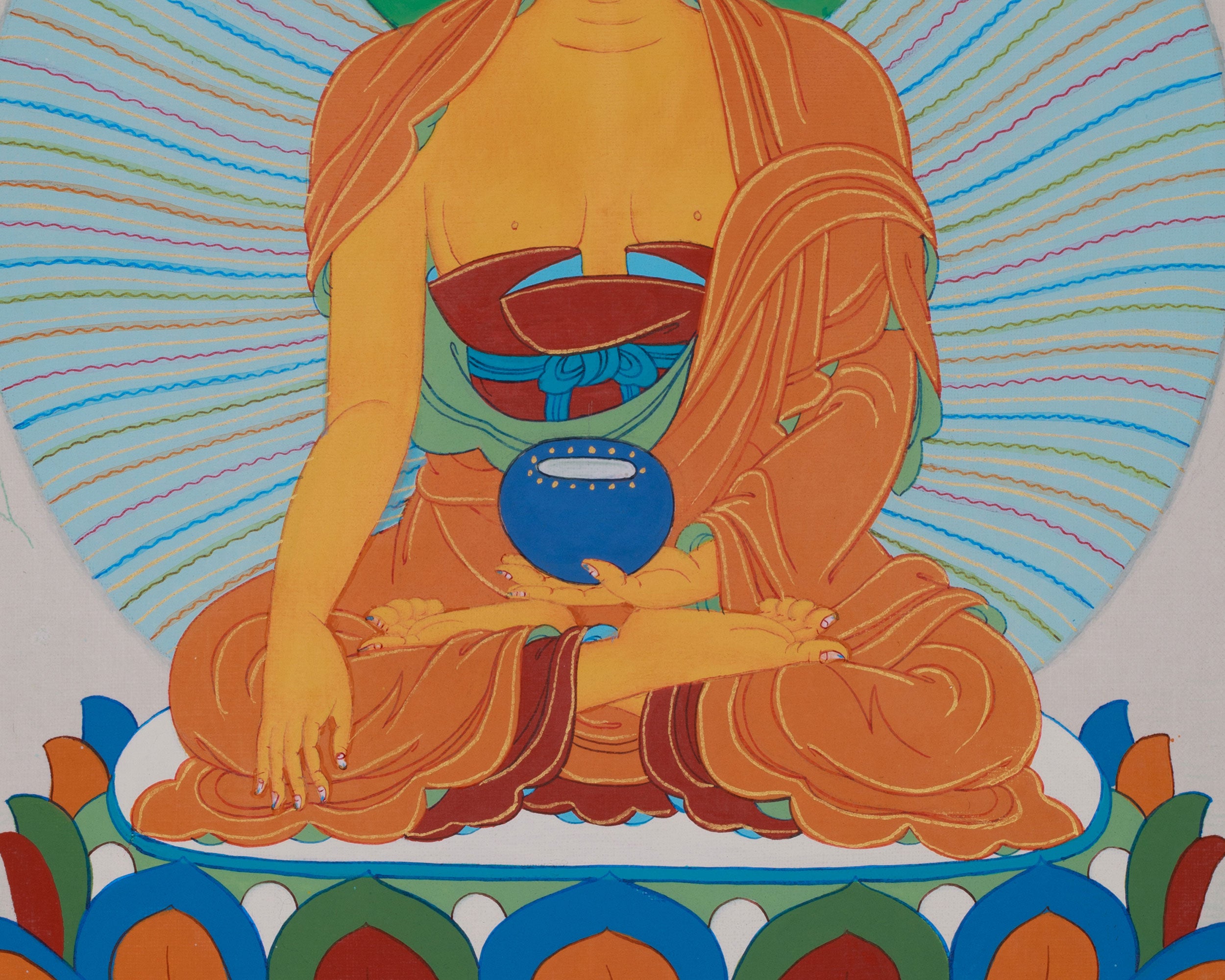 Founder of Buddhism, Gautama Buddha | Sacred Buddha Painting