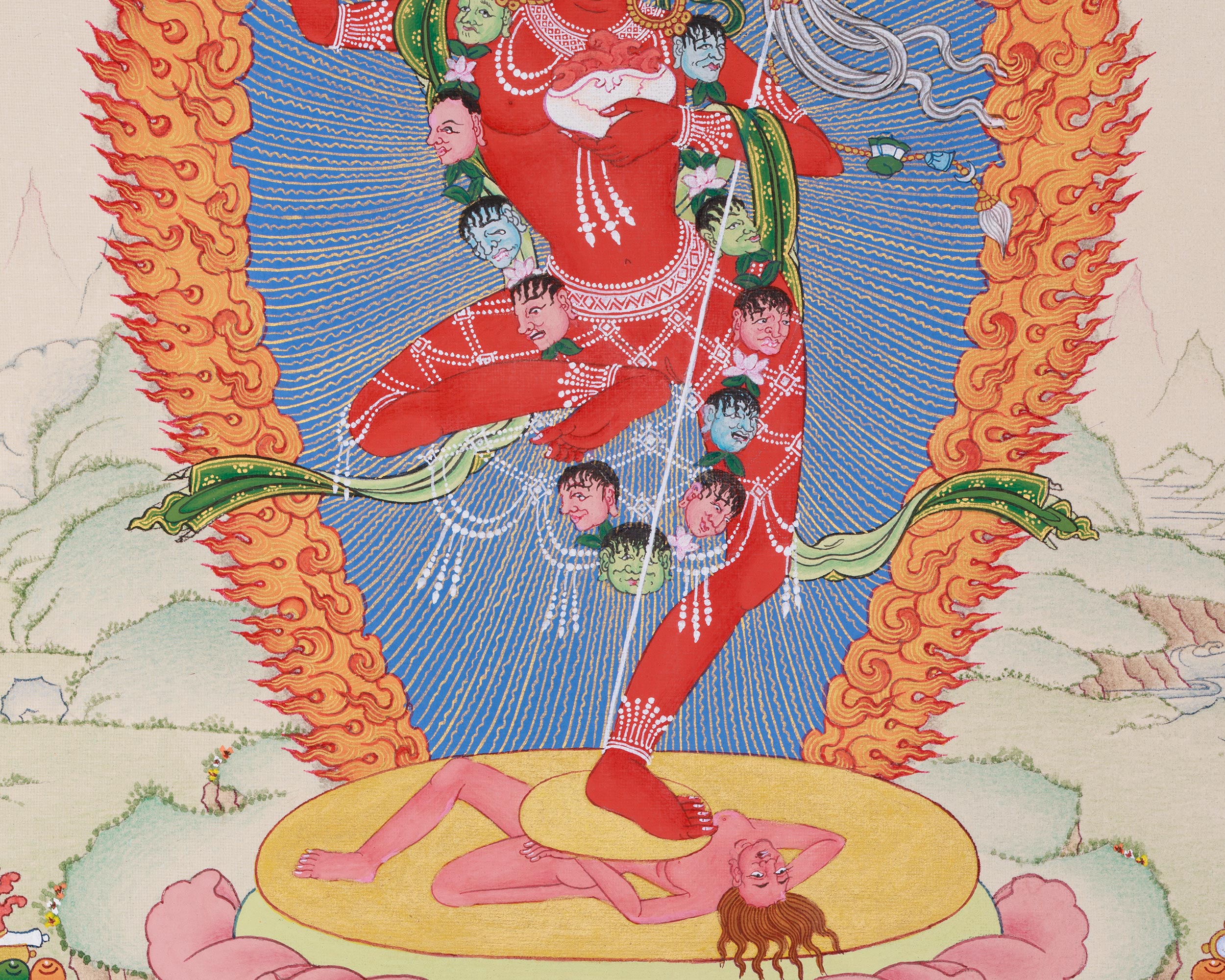 Dorje Phagmo Thangka | Sacred Vajravarahi, the Powerful Goddess of Transformation