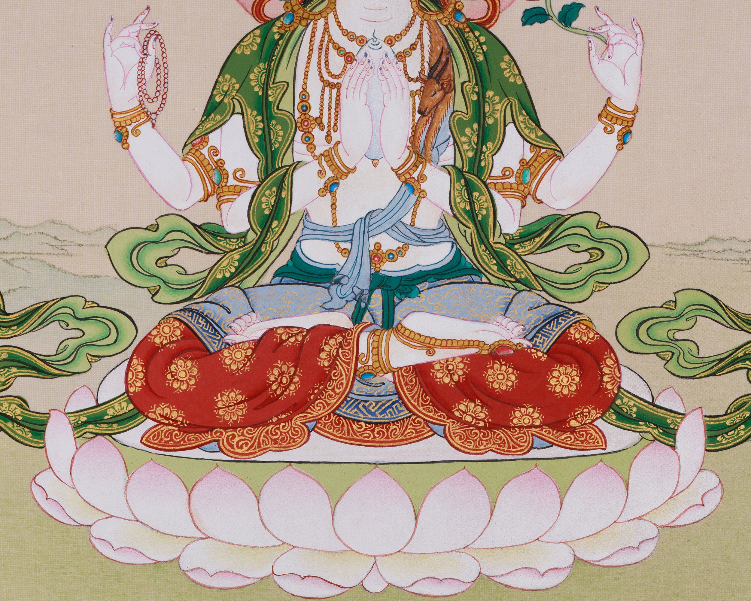 Chenrezig, Compassion Buddha | Tibetan Bodhisattva of Mercy