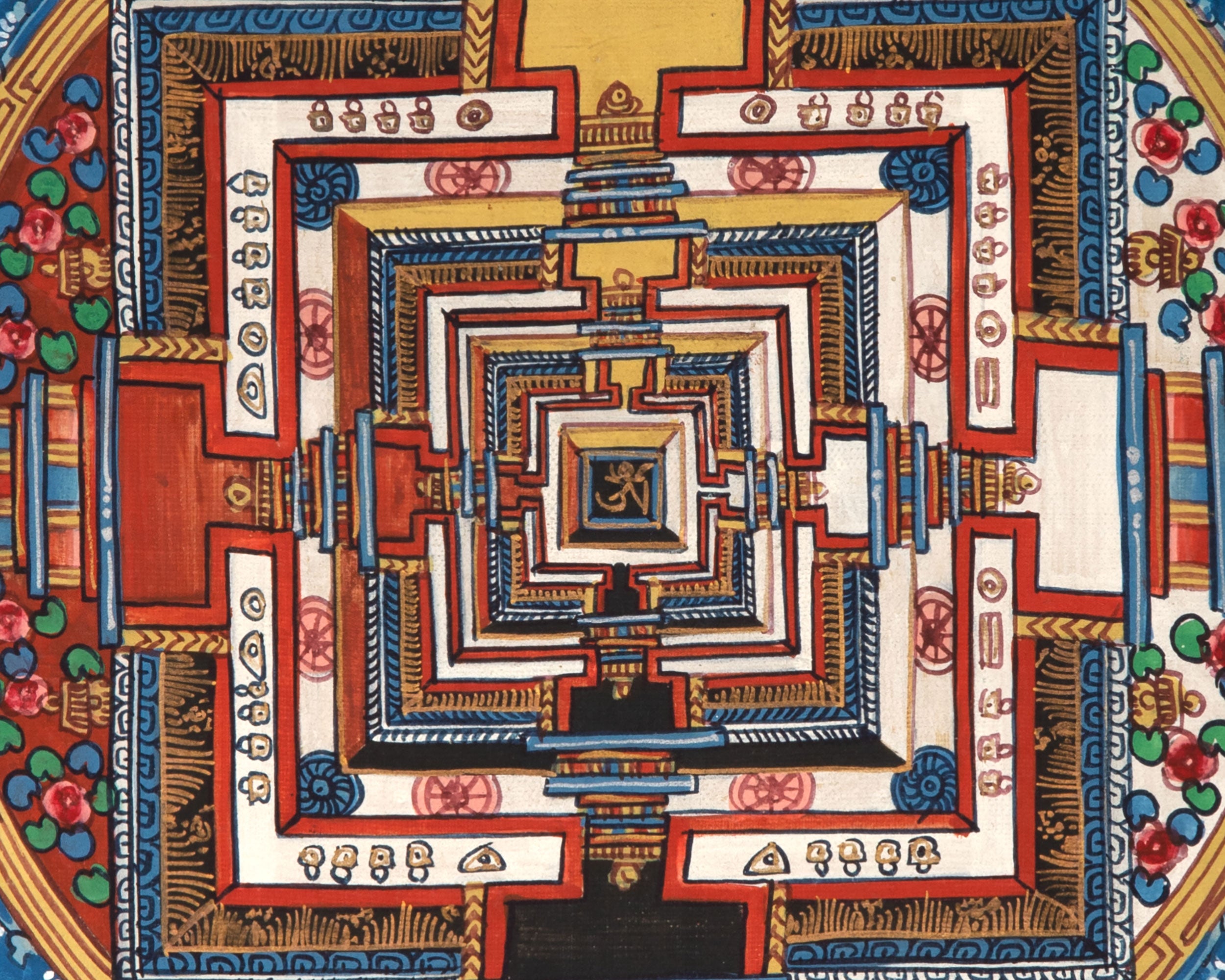 Kalachakra Mandala Artwork | Harmony and Spiritual Awakening