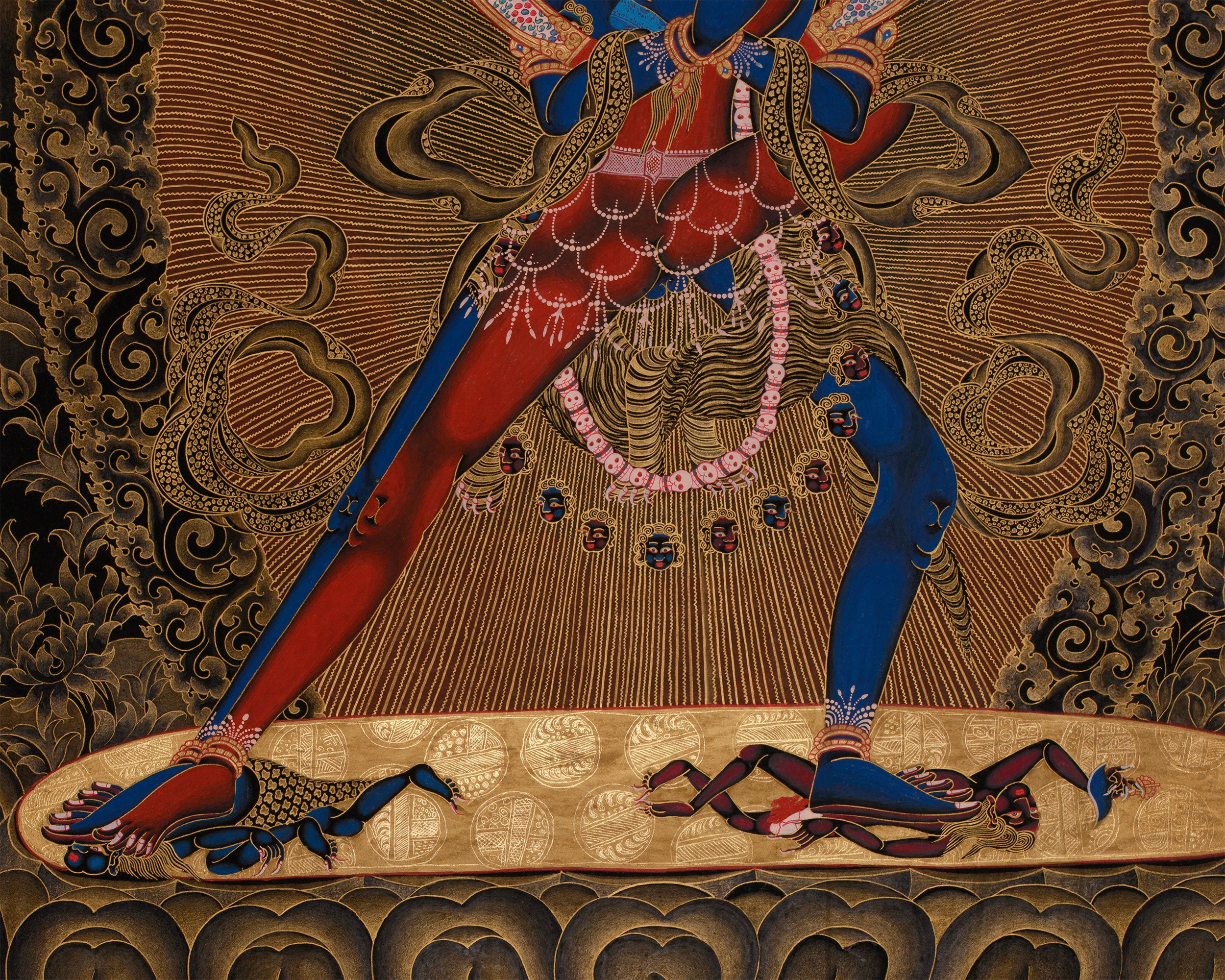 Tantric Chakrasamvara with Consort | Union of Wisdom & Compassion