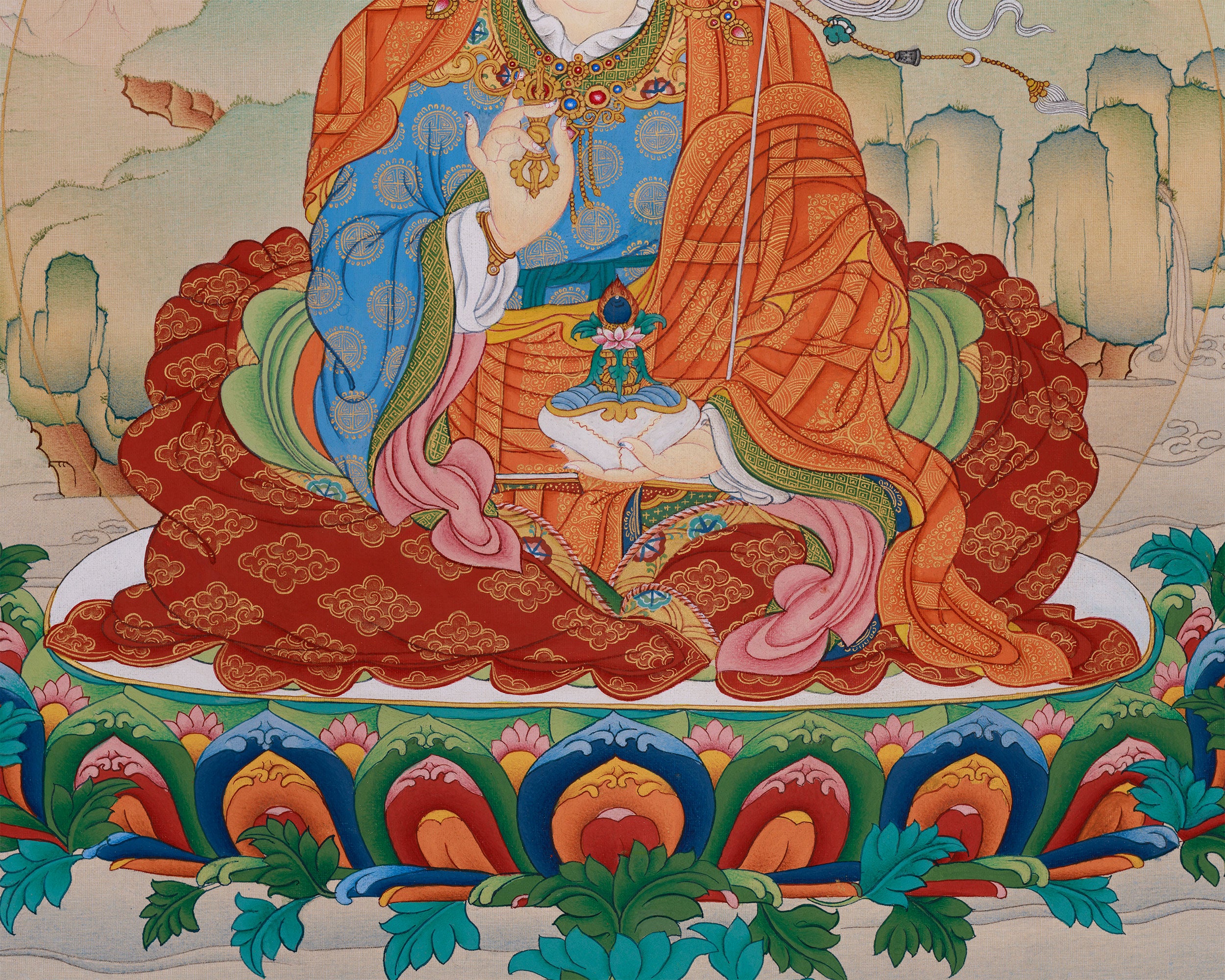 Guru Rinpoche, The Master of Tantras | Protector of the Dharma and Spiritual Power