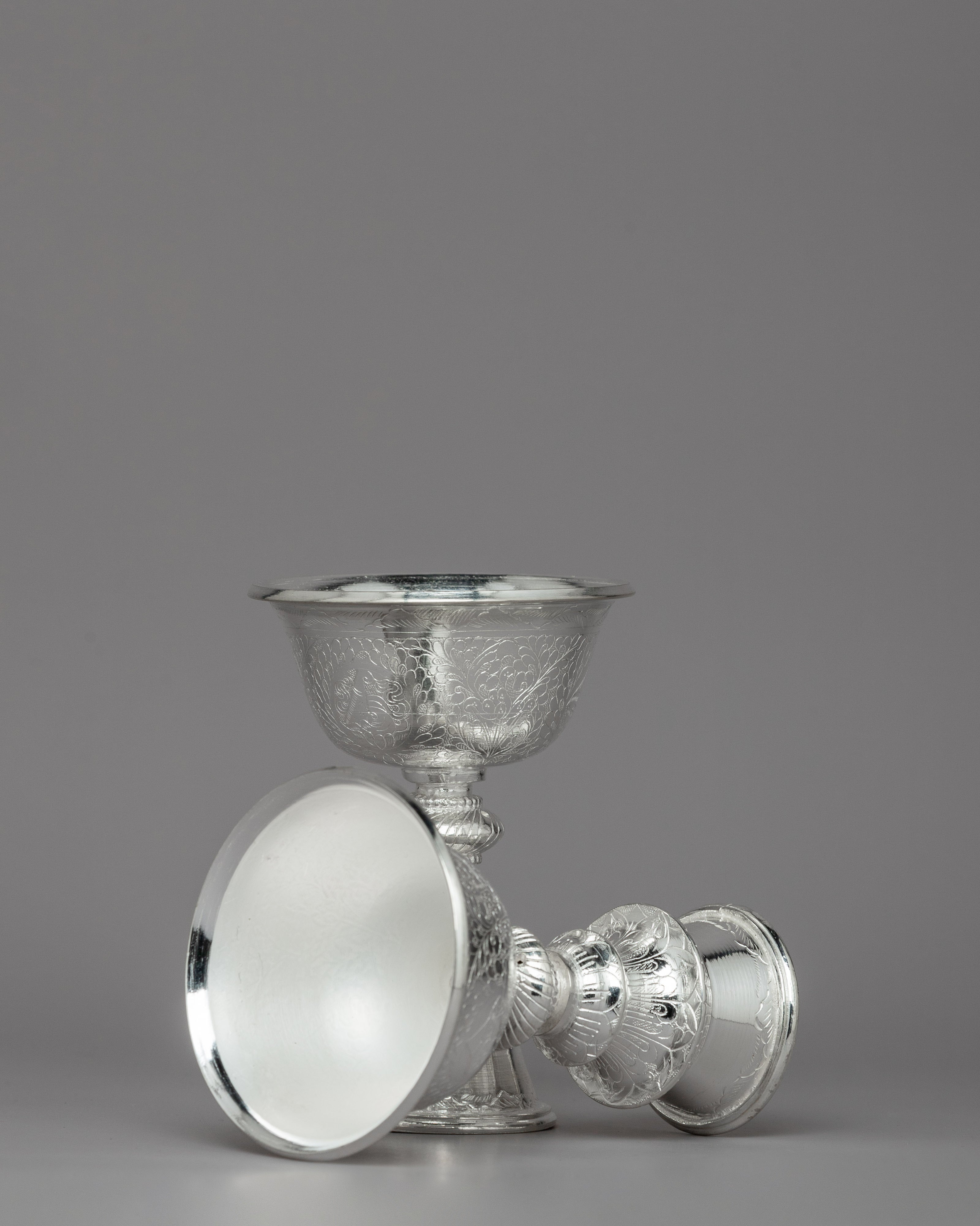 Ritual Butter Lamp Set | Ideal for Tibetan Buddhist rituals