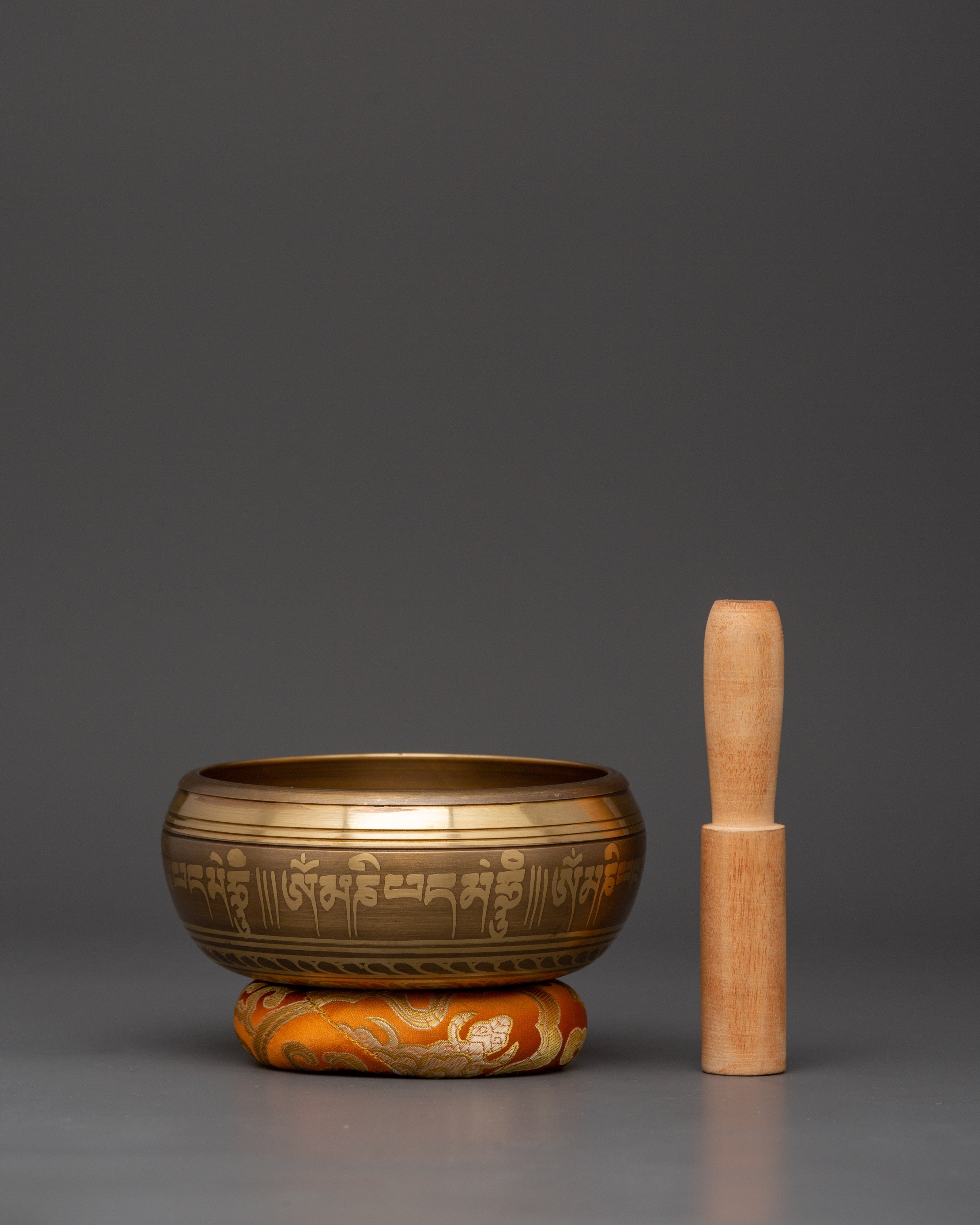 Himalayan Singing Bowl With Brass Body
