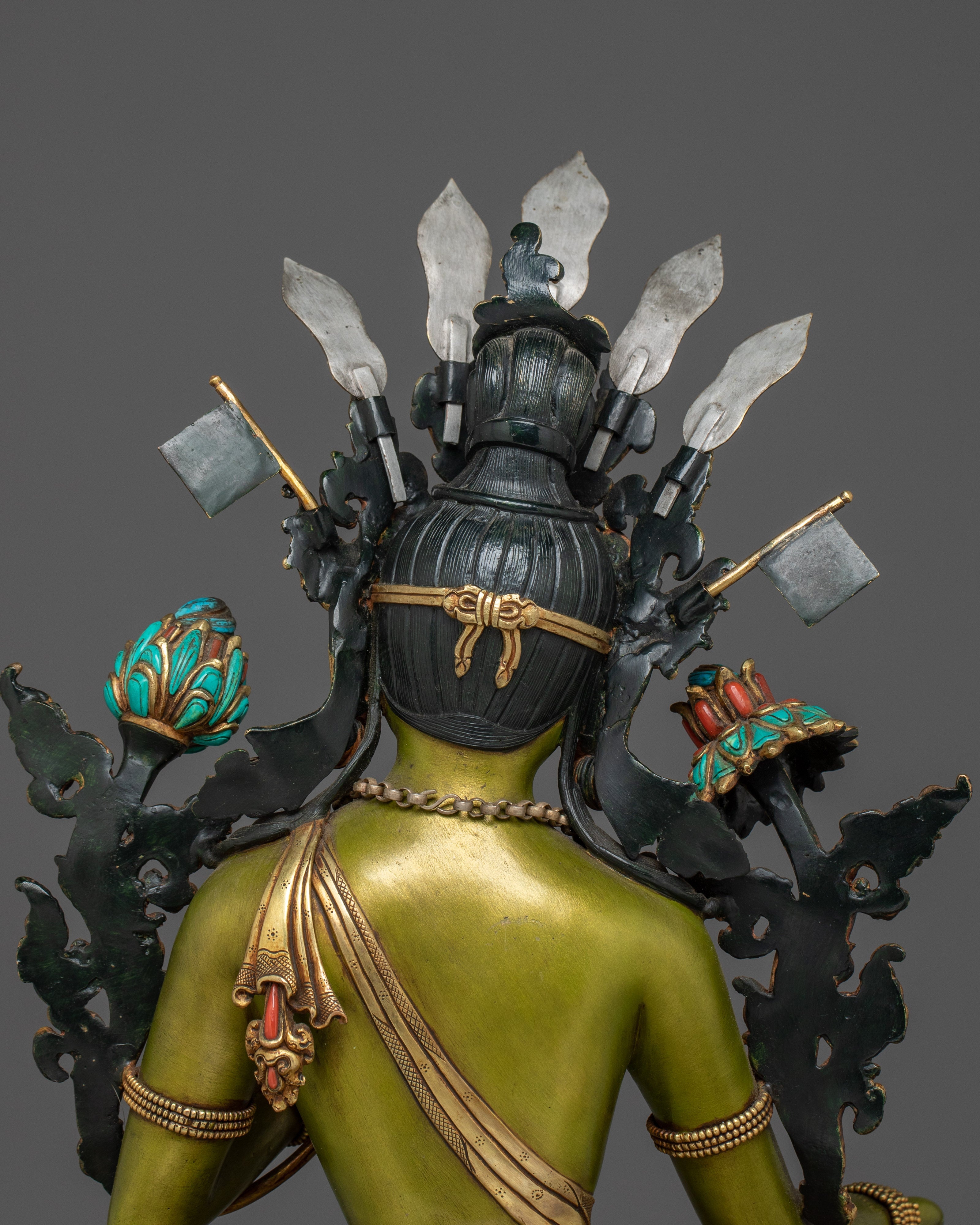 Magnificent Green Tara Statue | Shyama Tara - Mother of All Buddhas