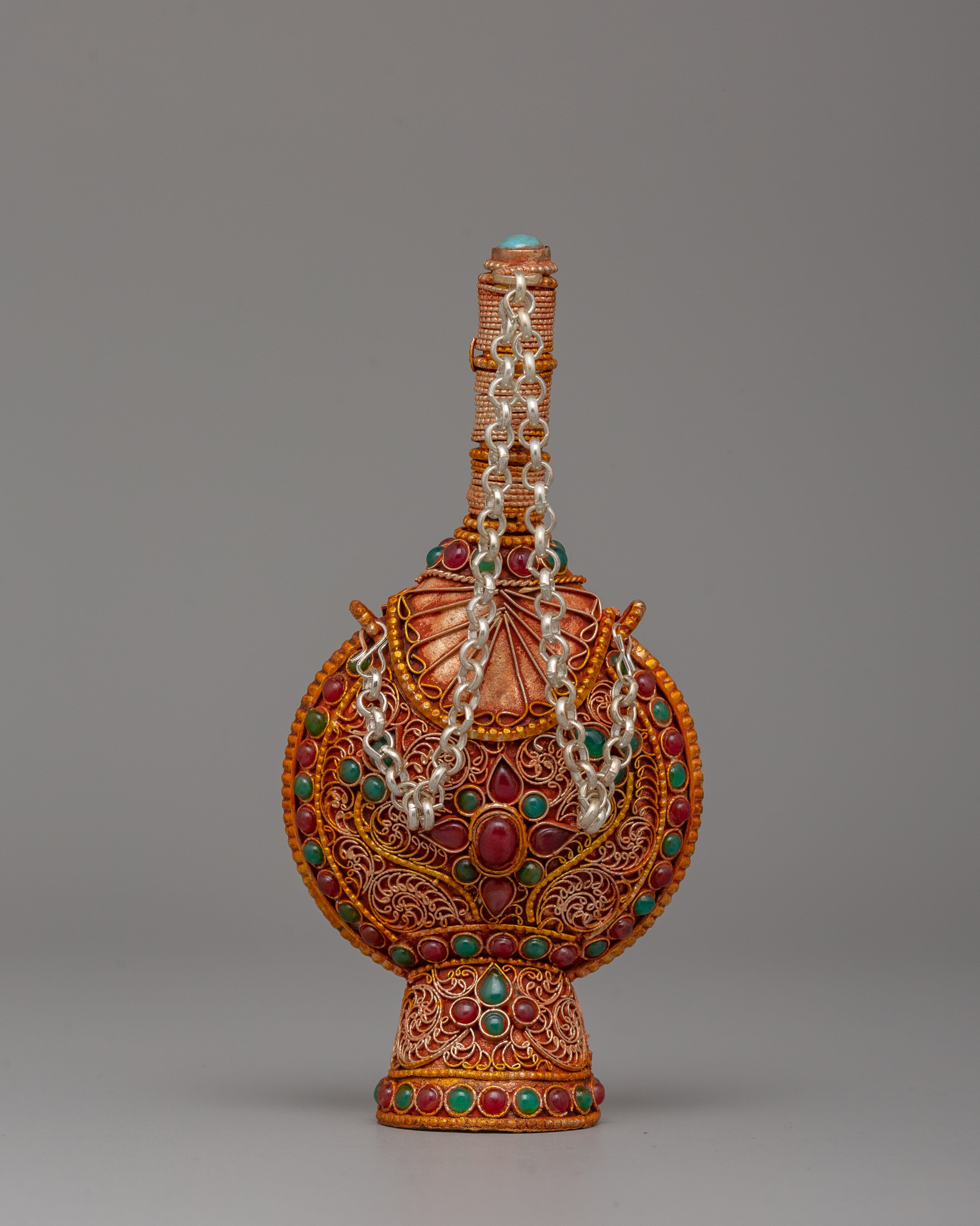 Tibetan Snuff Bottle Himalayan Artistry