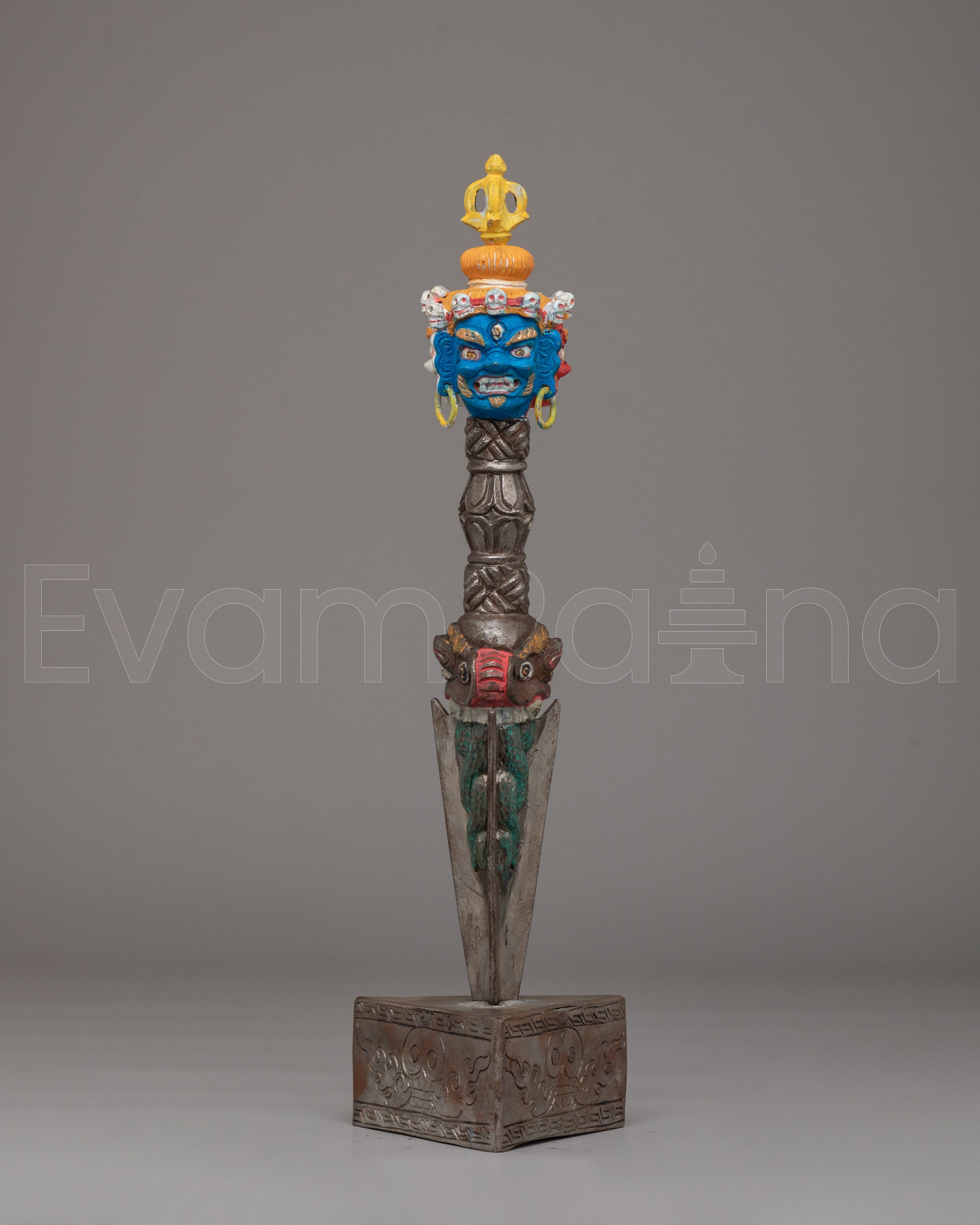 Tibetan Ritual Phurba Dagger