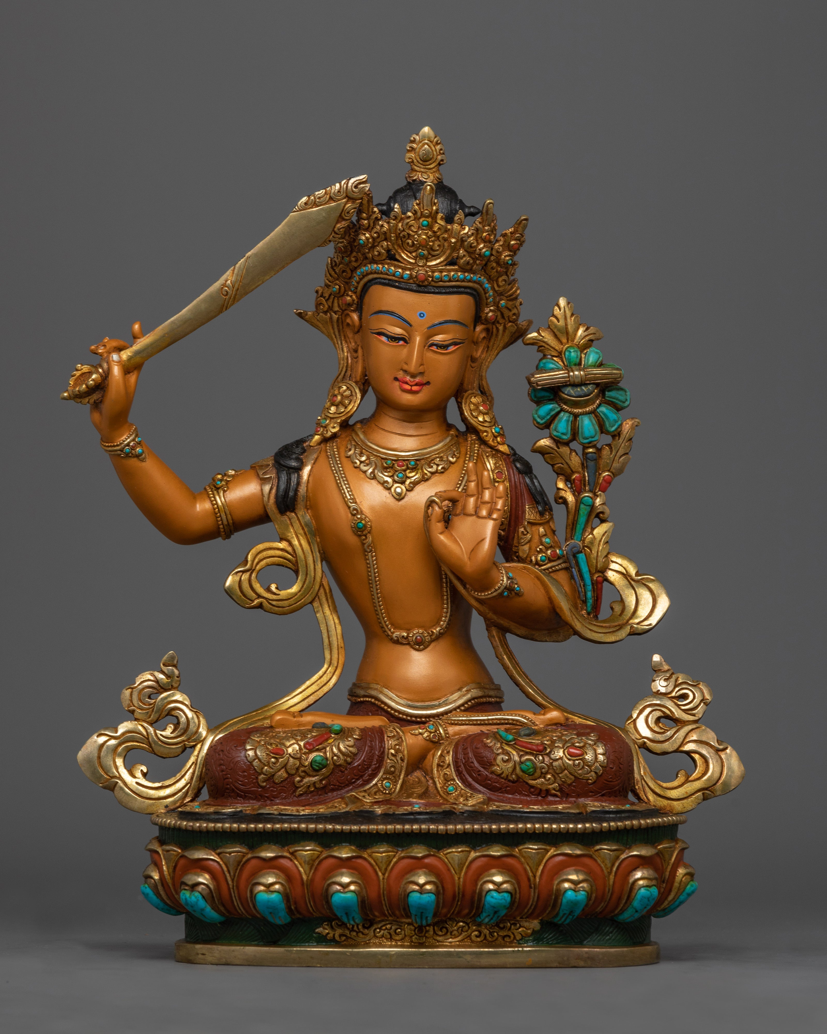 Buddha Manjushri Statue
