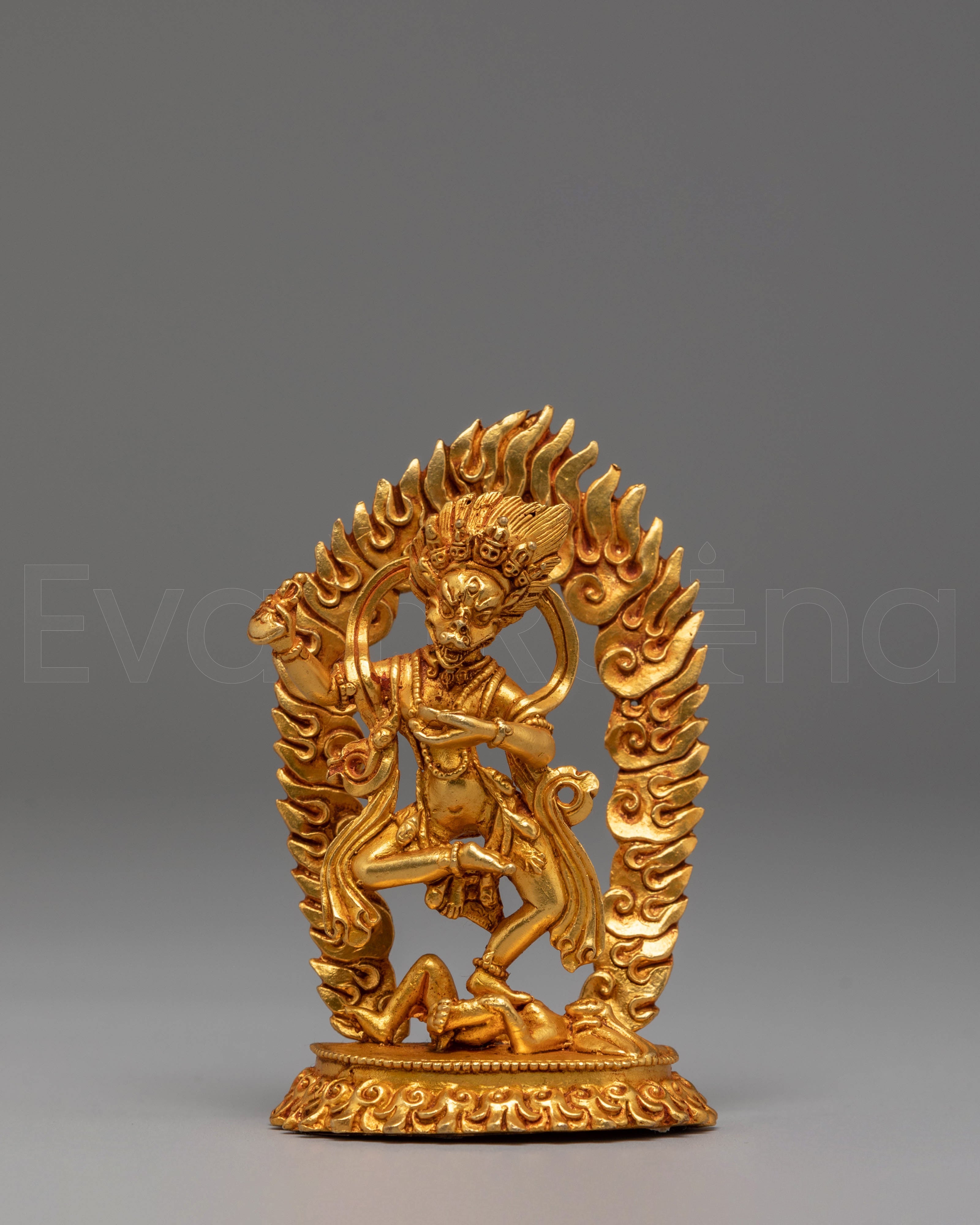 Lion Face Dakini Simhamukha Statue