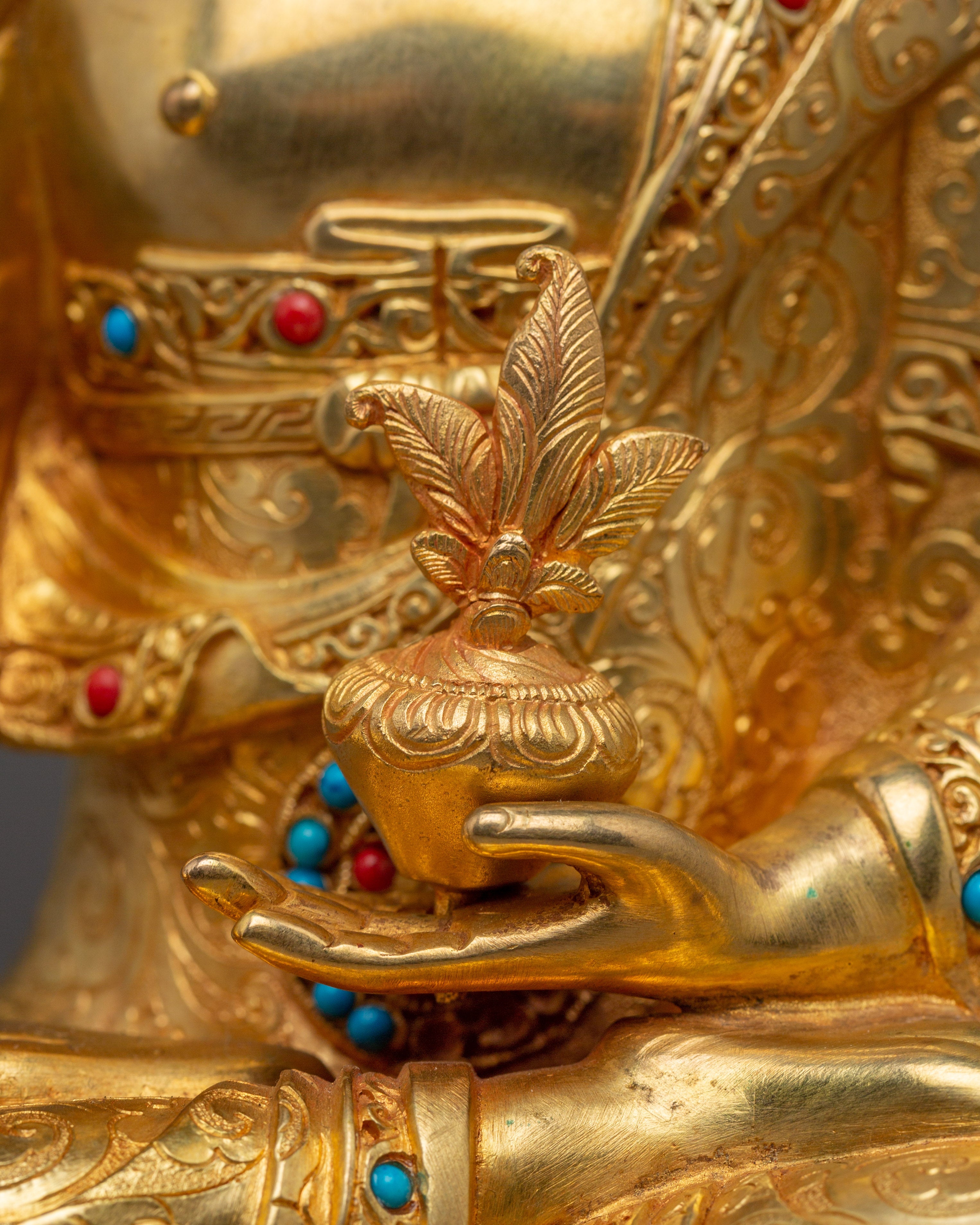 Tibetan Medicine Buddha Sculpture | Spiritual Healing