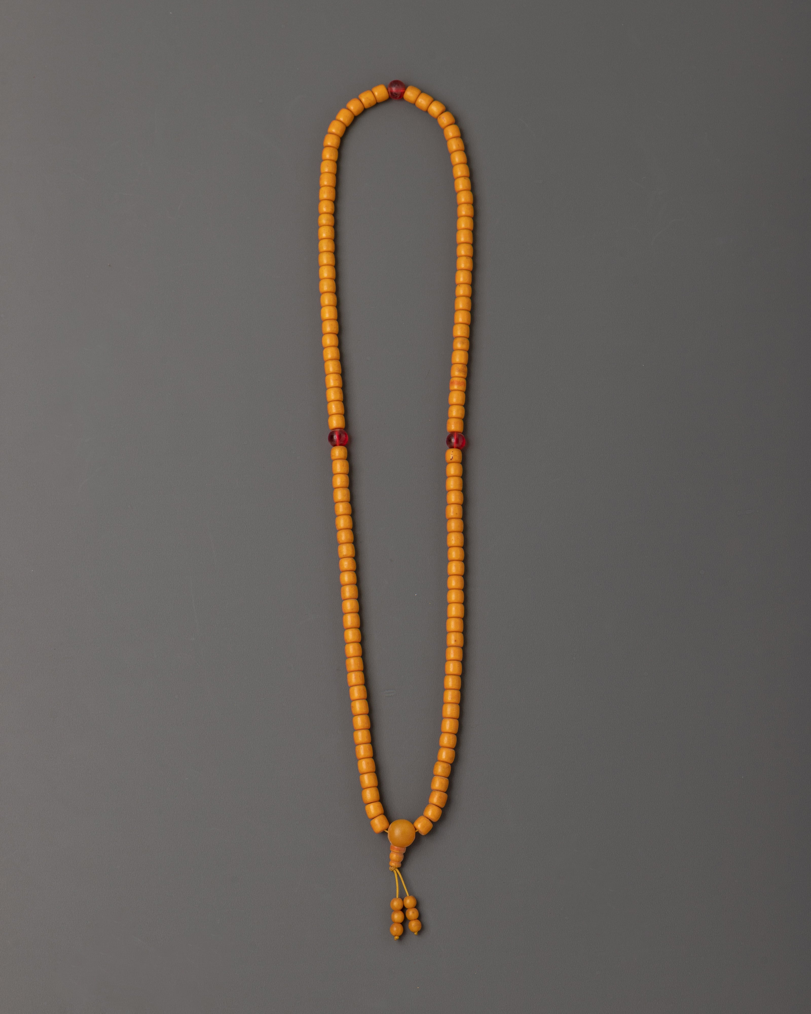 Handmade Tibetan Mala Beads | Traditional Buddhist Prayer Mala