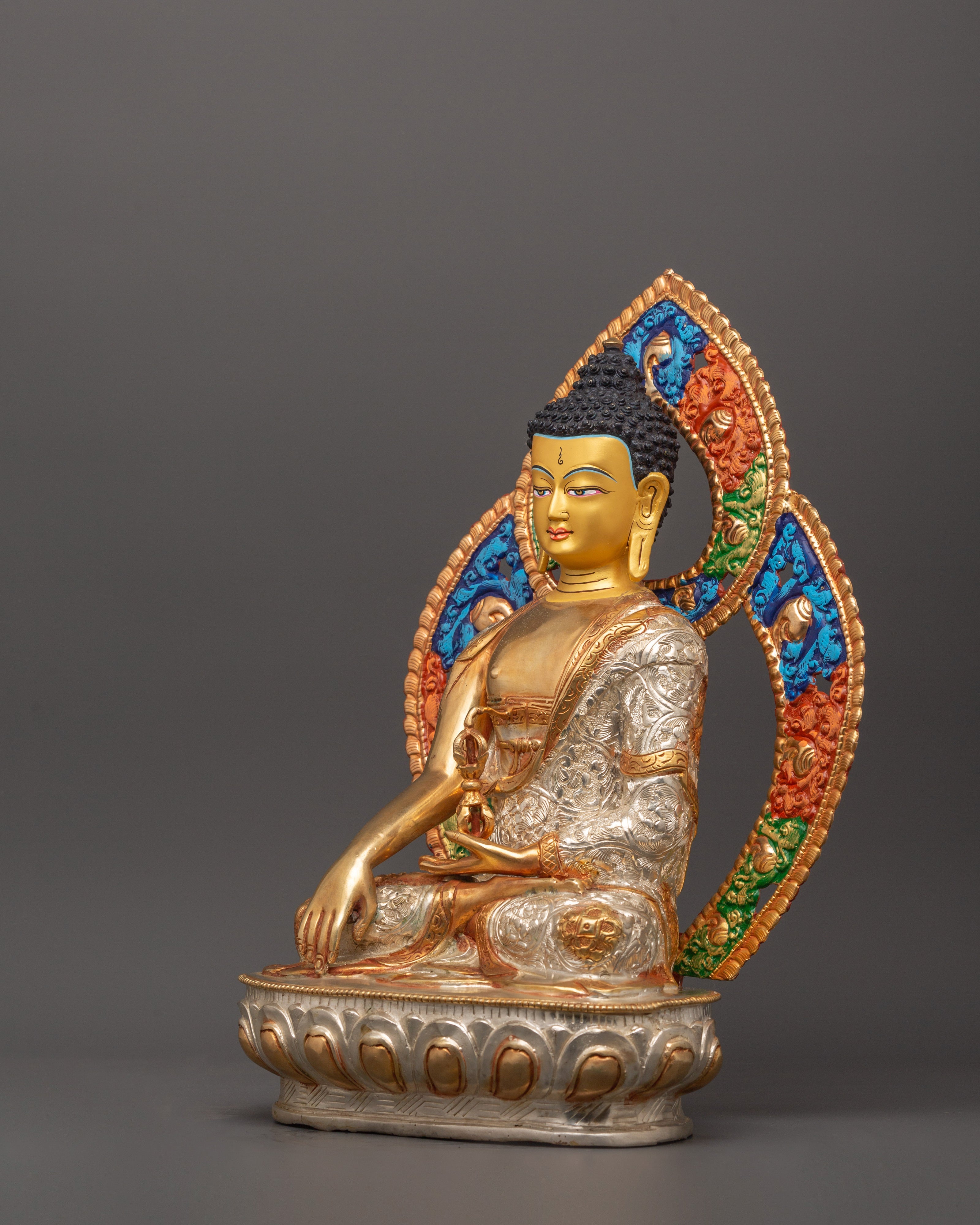Mitrupa Akshobhya Buddha Statue | Fine Hand-Crafted Sculpture of Buddhist God