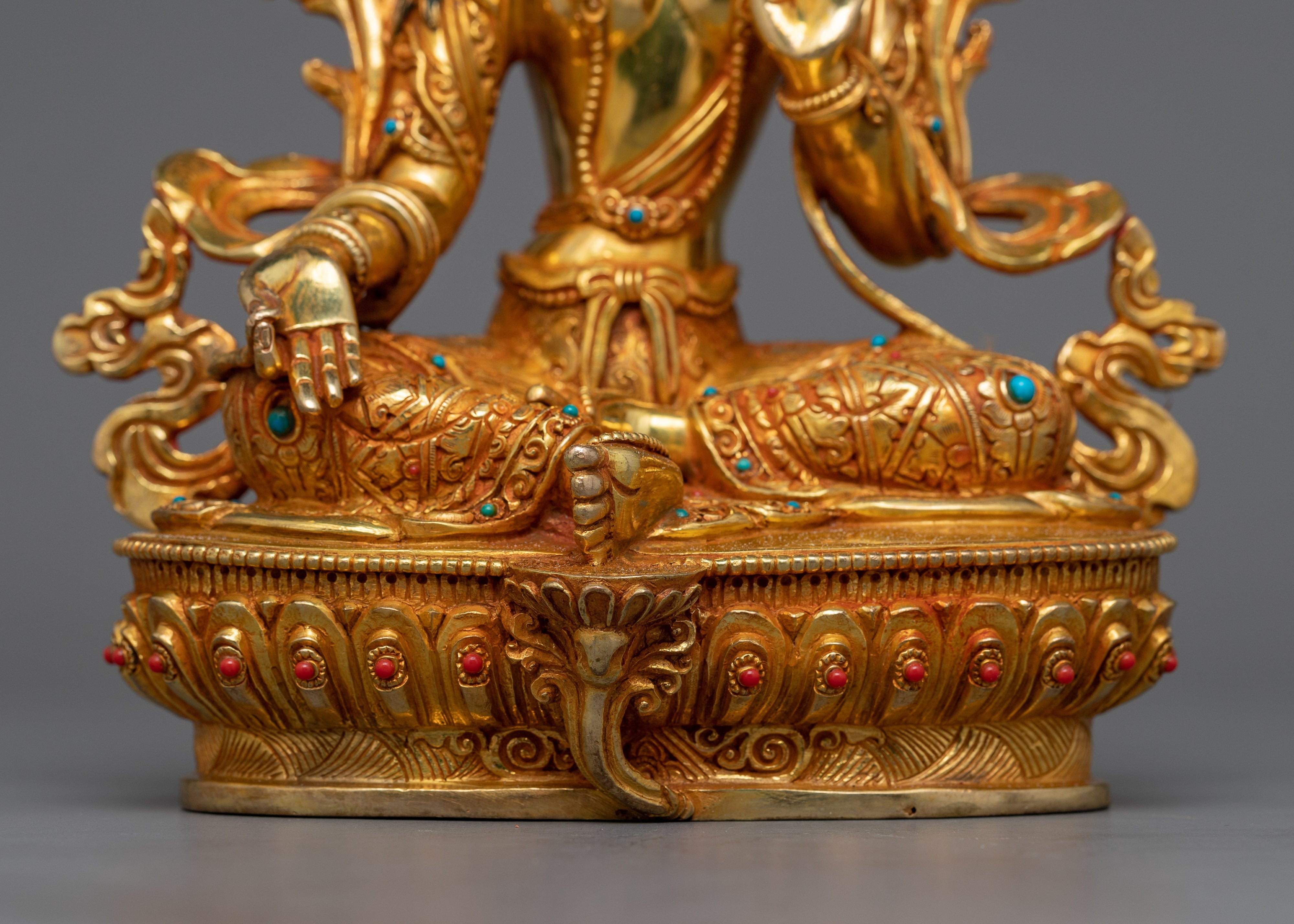 Embrace Divine Femininity with Our Buddhist Green Tara Ma Statue | A Symbol of Compassion and Protection