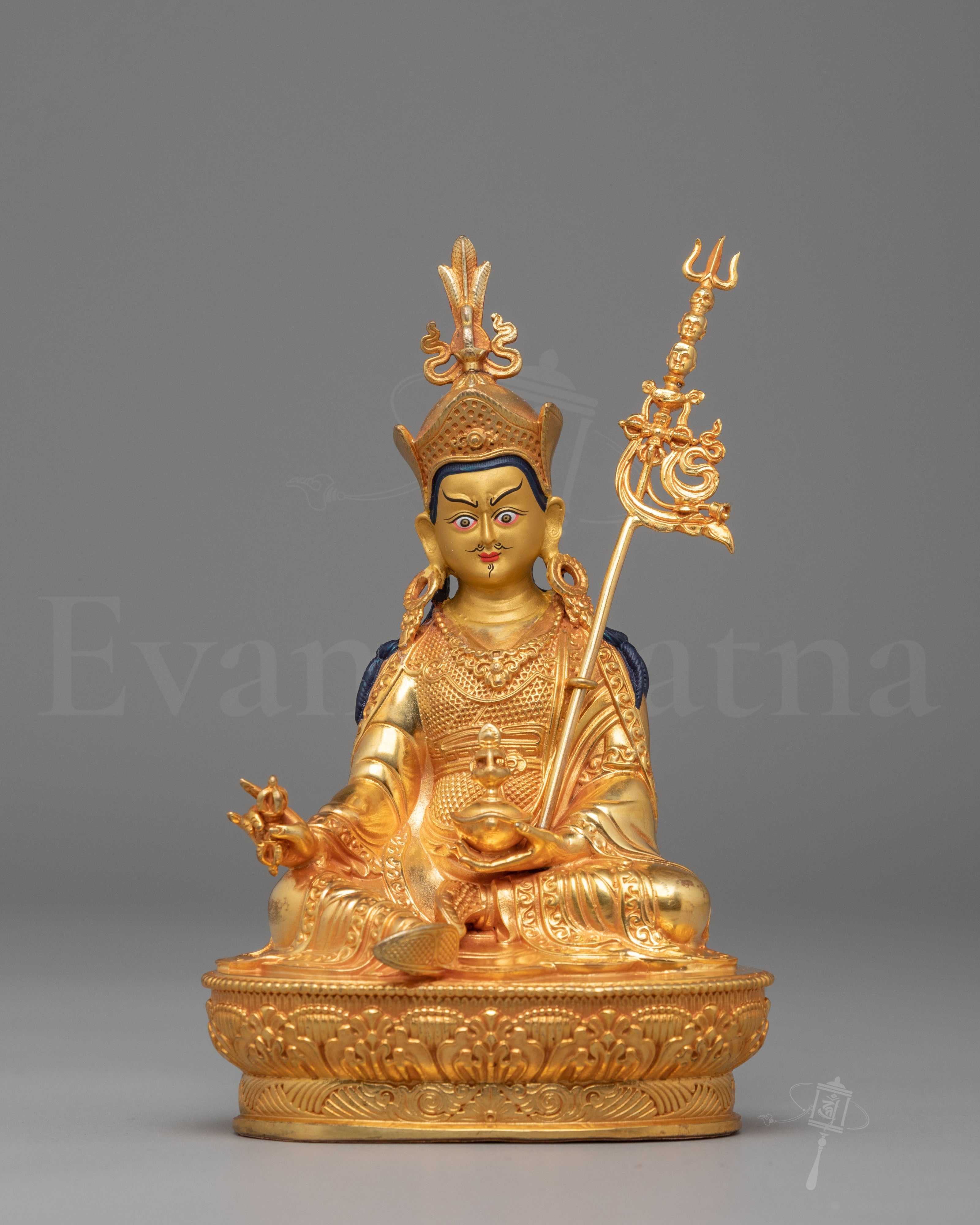 Machine-Made Padmasambhava Statue