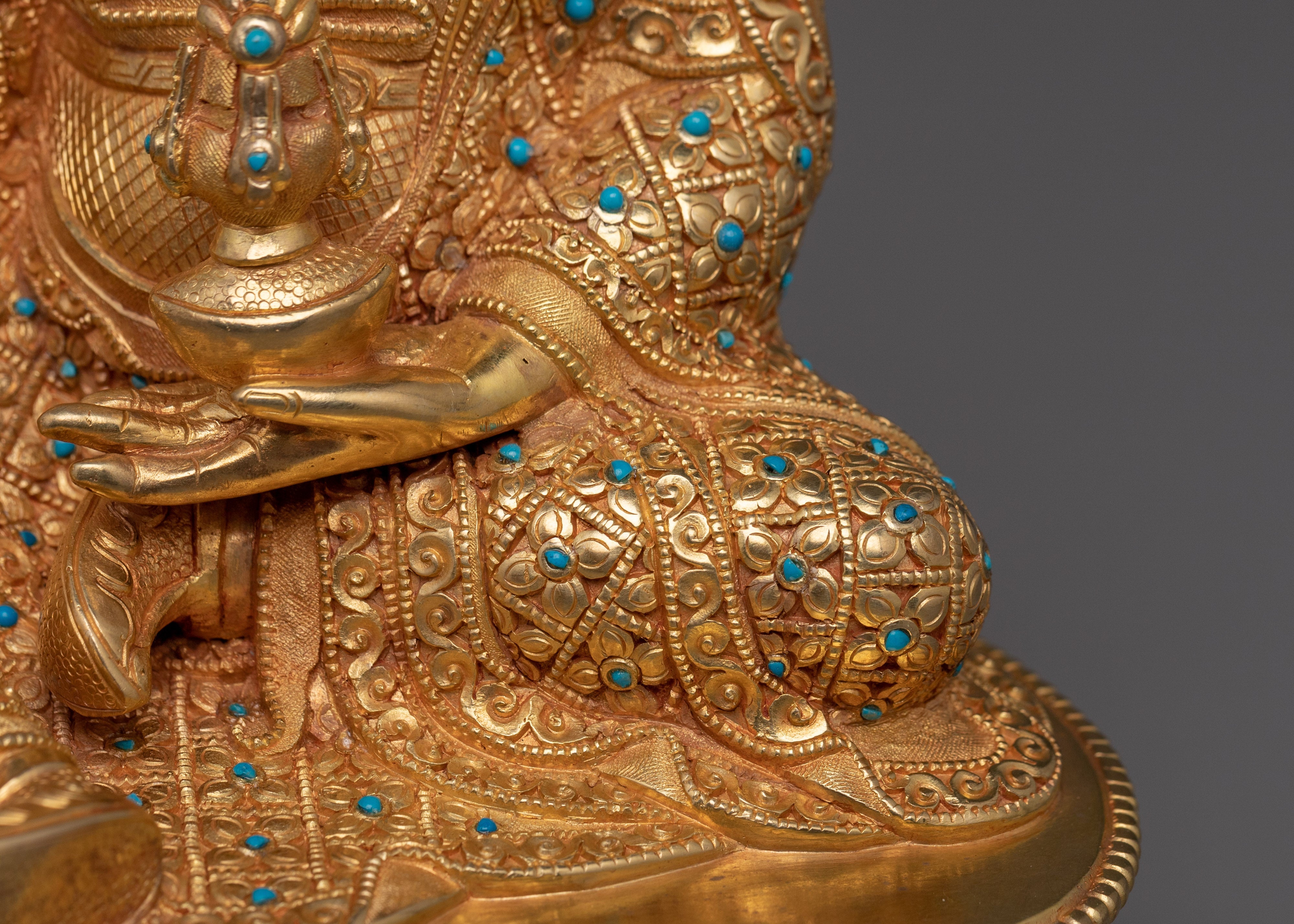 Divine Tantric Master Guru Rinpoche Statue | Handcrafted Padmasambhava Statue